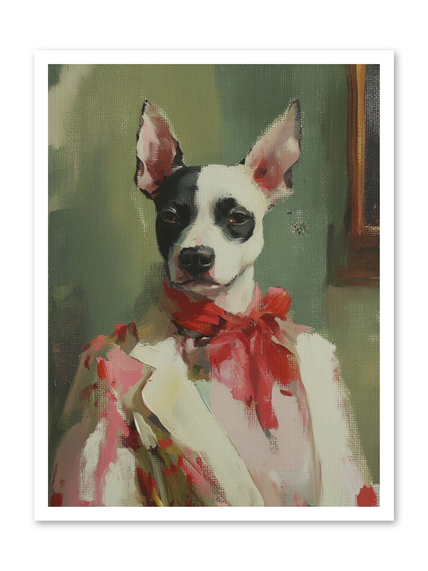 Aristocratic Soul -- Loose Canvas Print 24x32