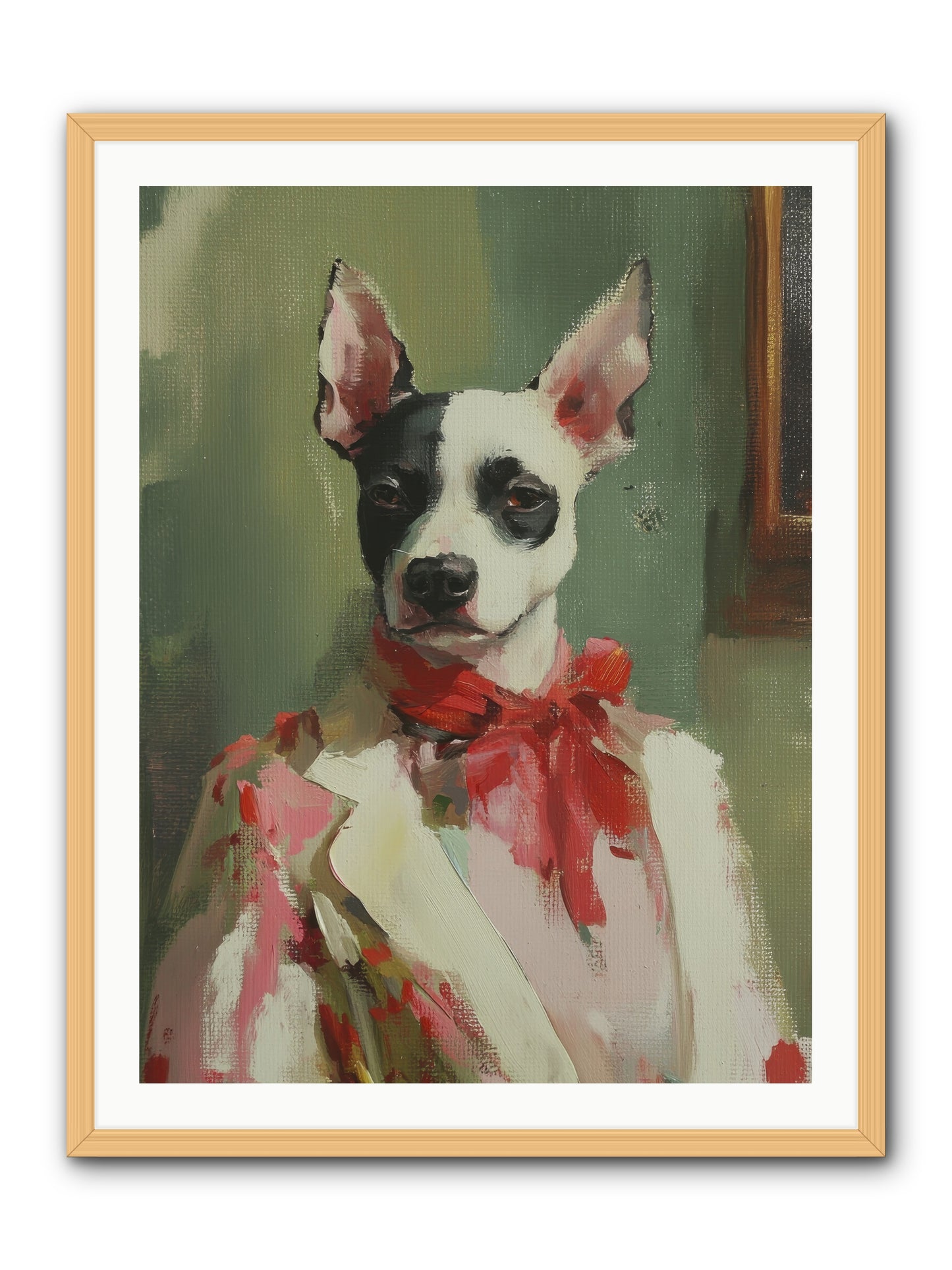 Aristocratic Soul -- Framed Print - Natural 30x40