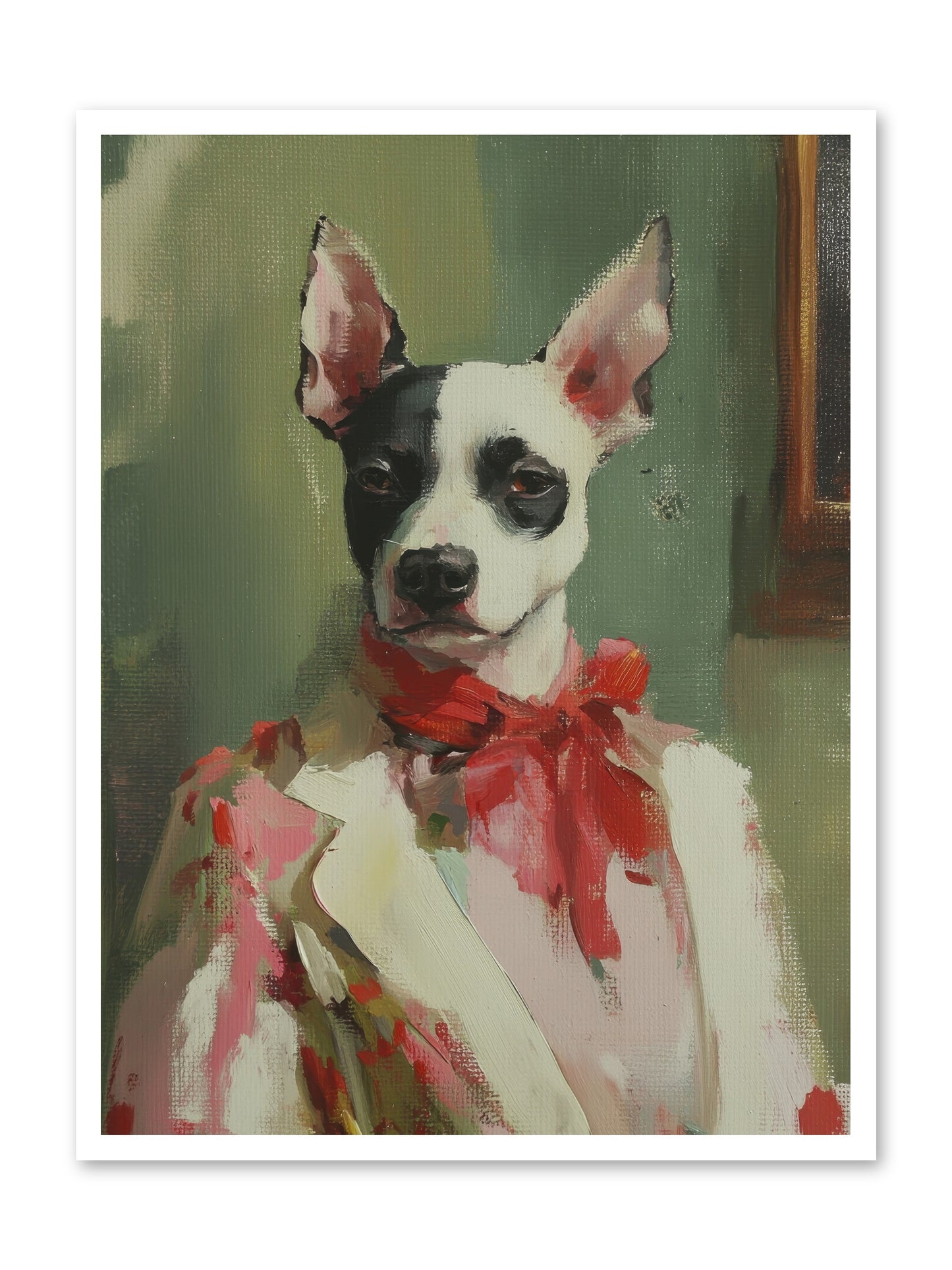 Aristocratic Soul -- Loose Canvas Print 30x40