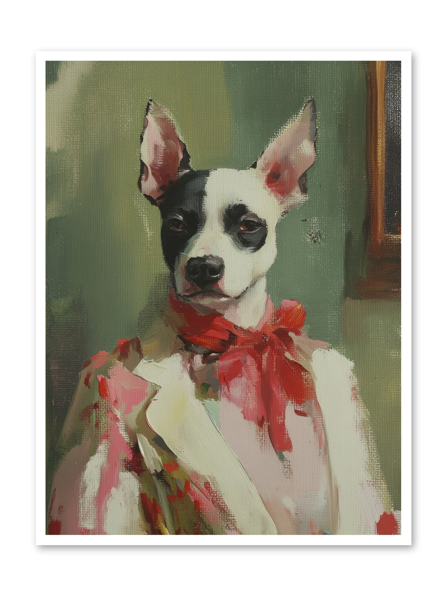 Aristocratic Soul -- Loose Canvas Print 36x48