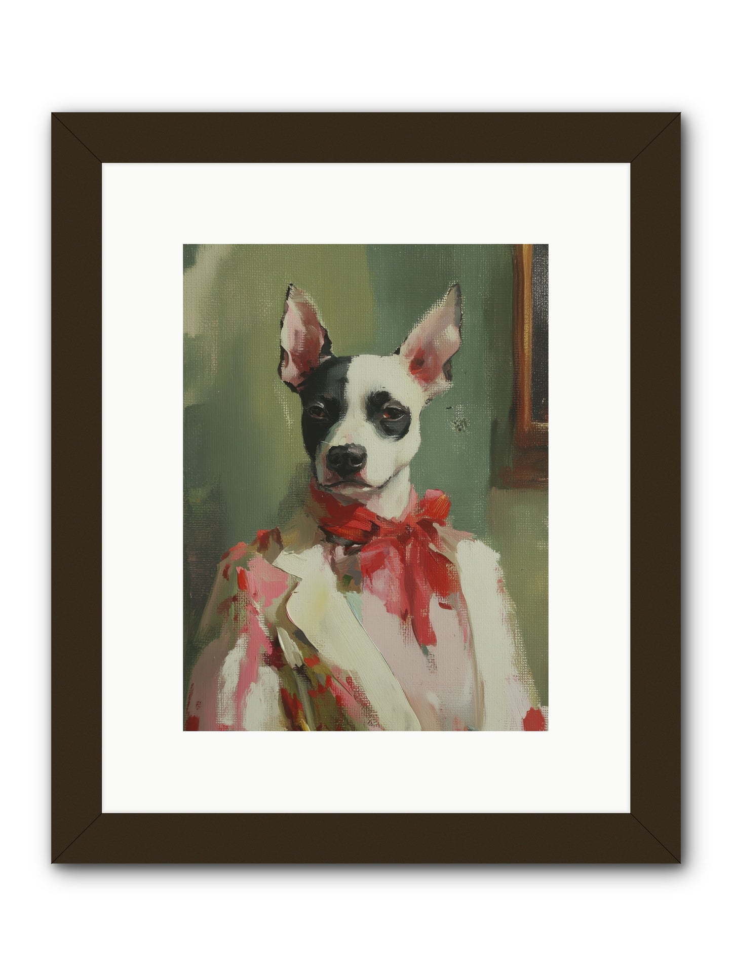 Aristocratic Soul -- Framed Print - Black 9x12