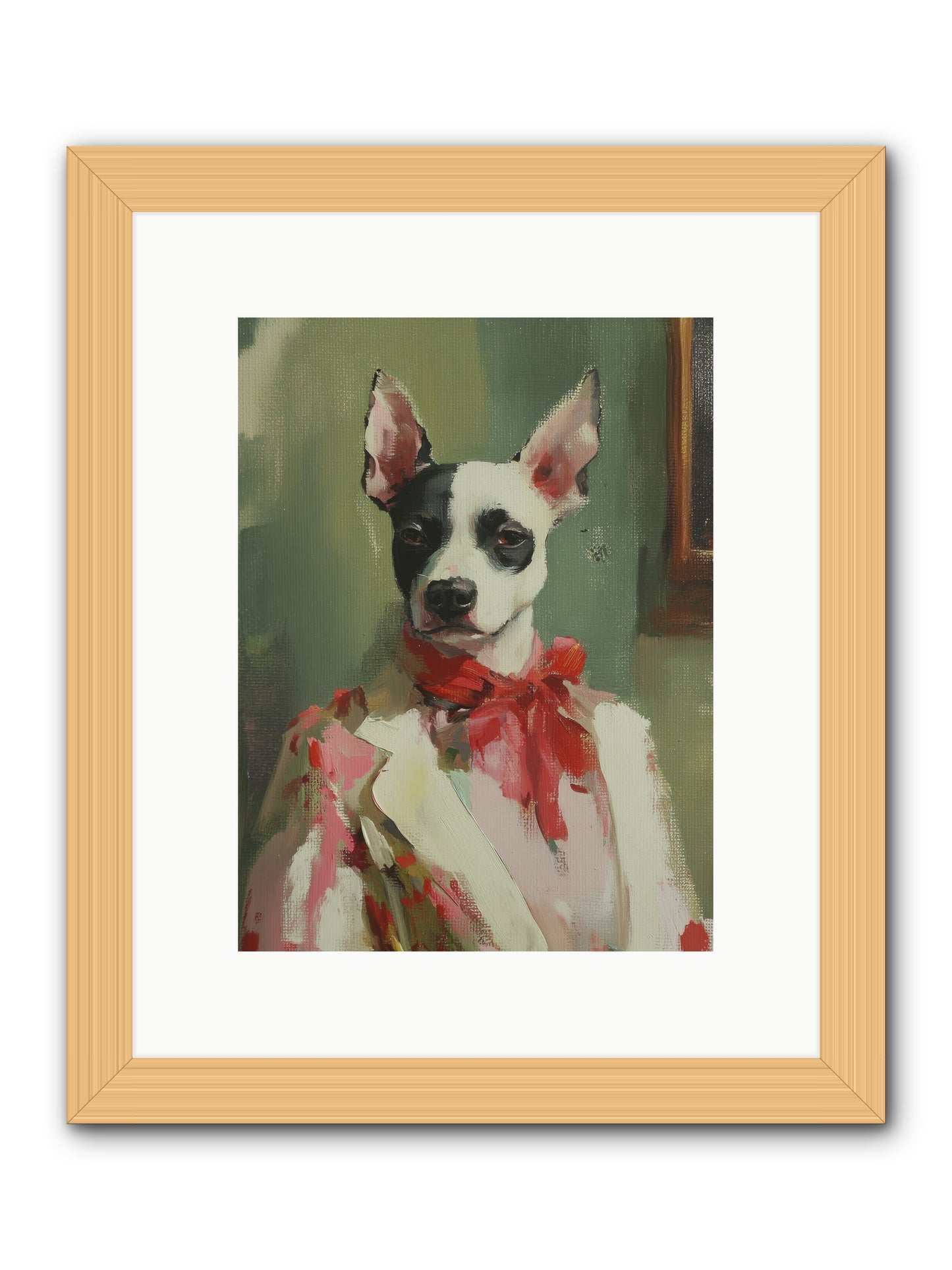 Aristocratic Soul -- Framed Print - Natural 9x12