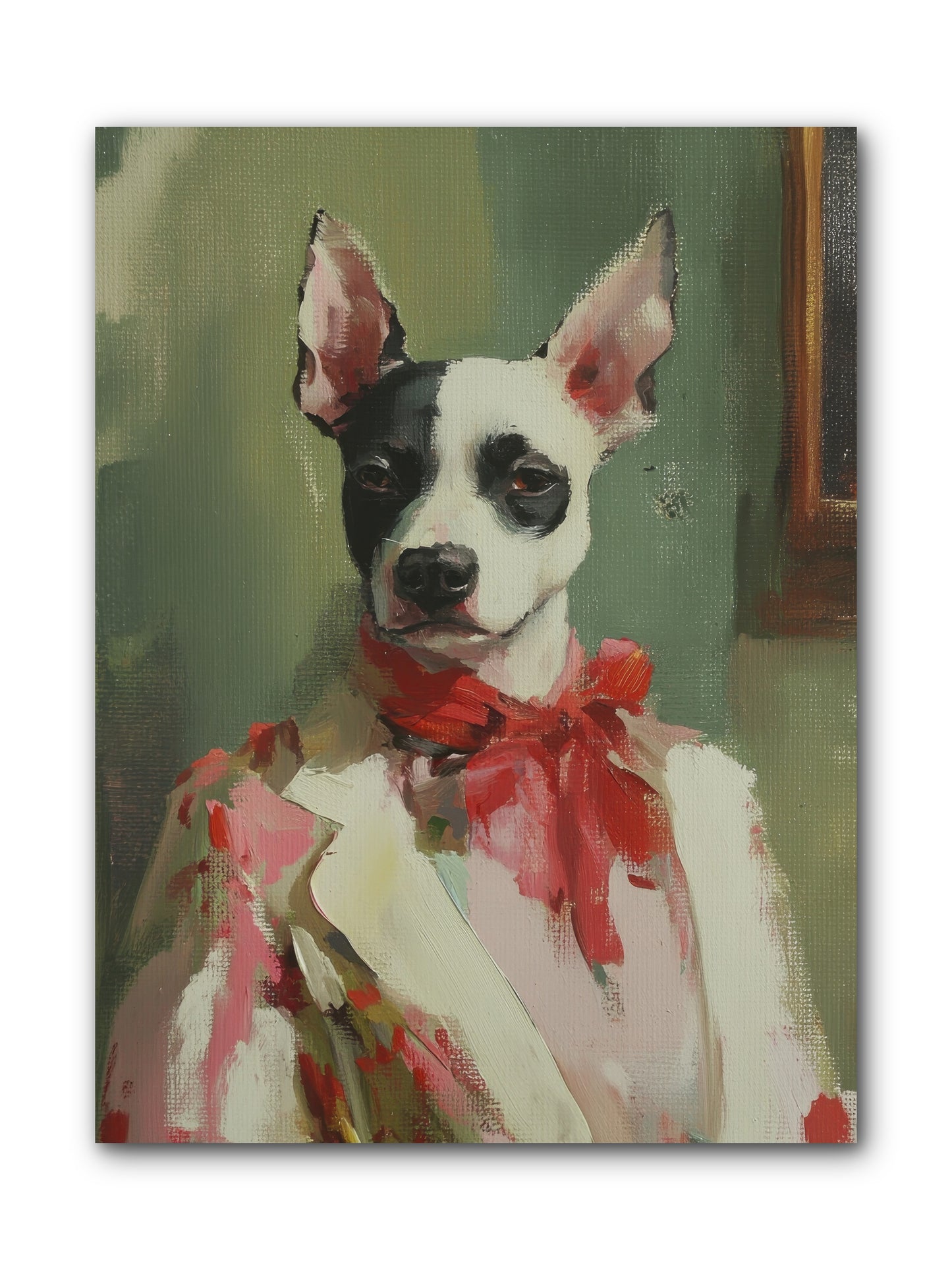 Aristocratic Soul -- Wrapped Canvas 9x12