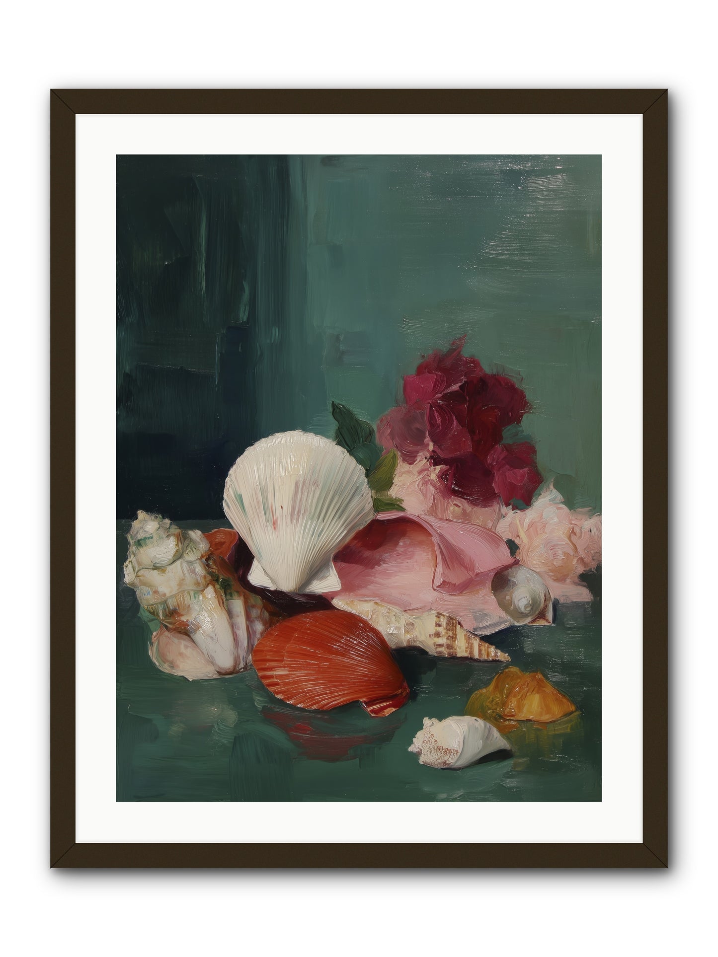 Arranged in Silence -- Framed Print - Black 24x32