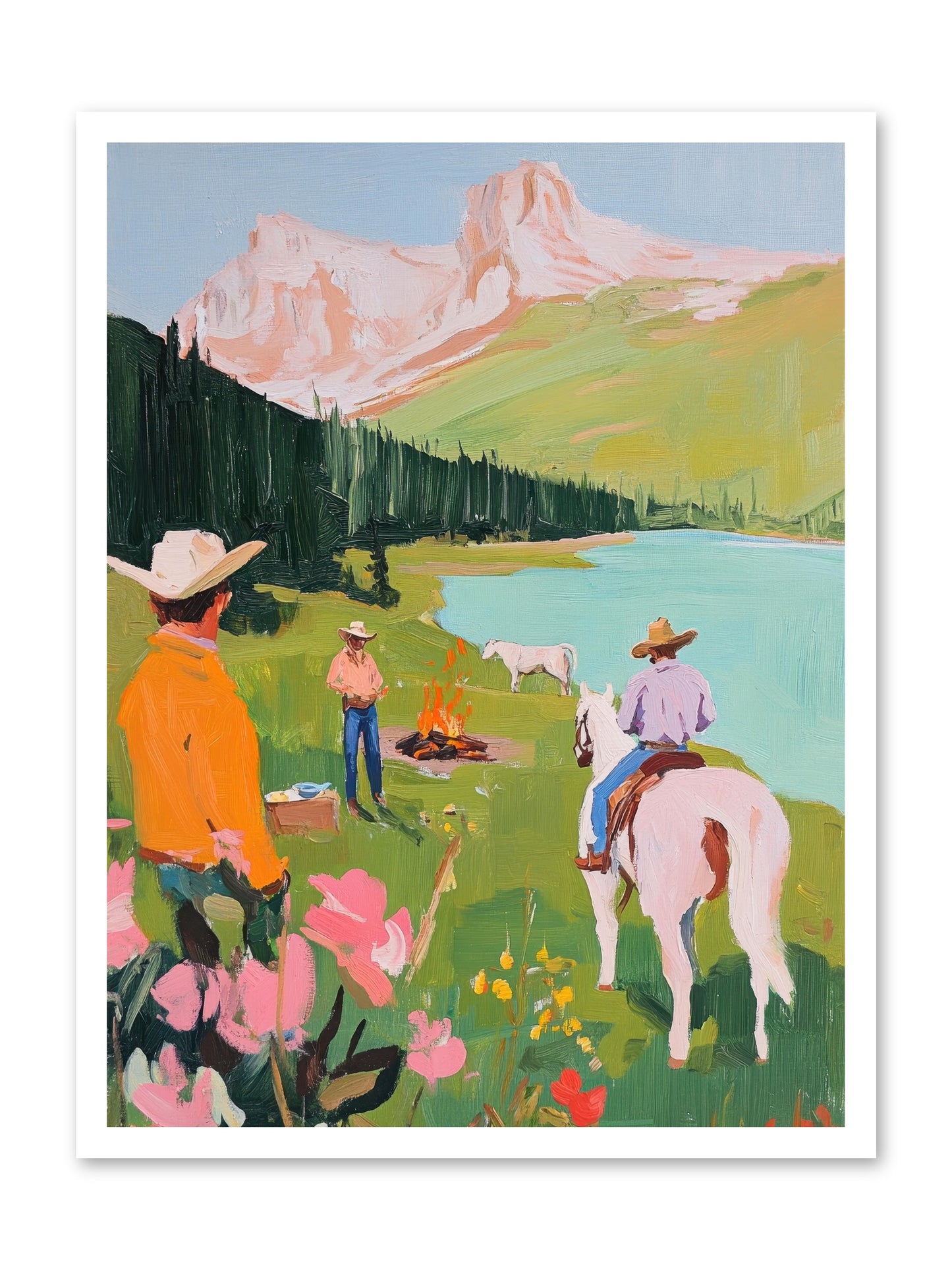 Arroyo Crossing No.1  -- Paper Print 24x32