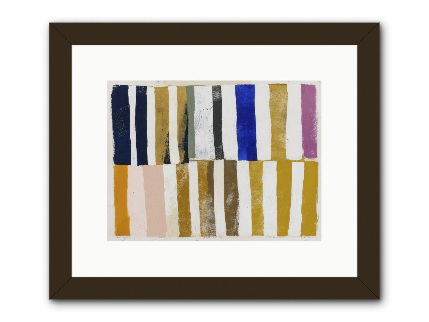 Ashen Parade -- Framed Print - Black 12x9