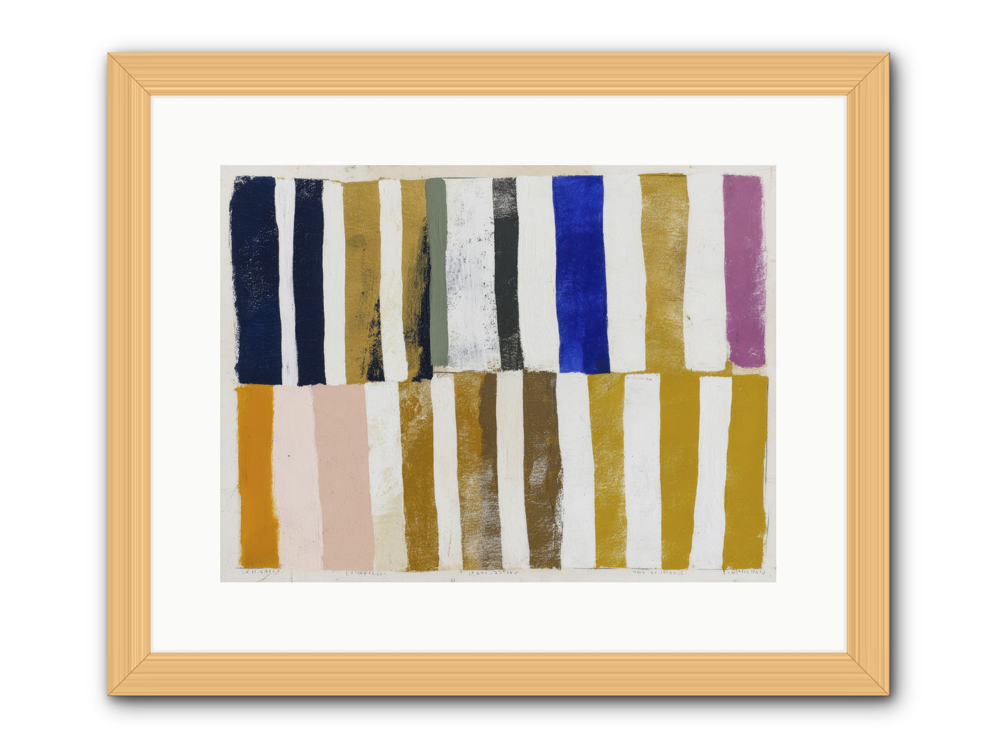 Ashen Parade -- Framed Print - Natural 16x12
