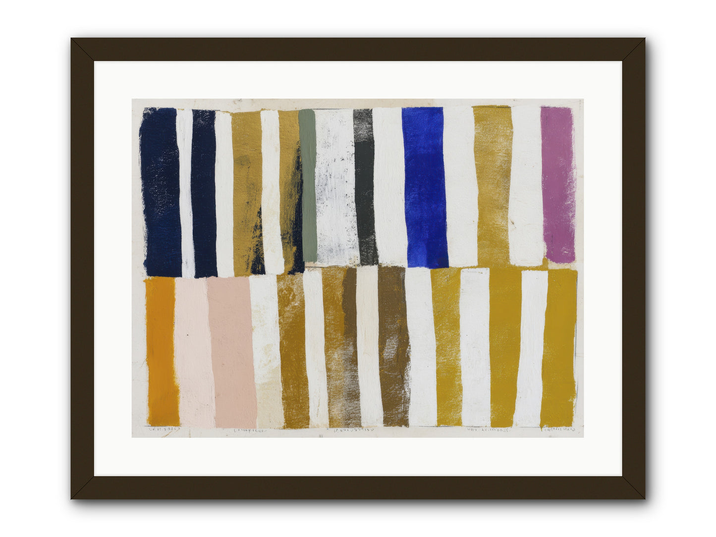 Ashen Parade -- Framed Print - Black 24x18