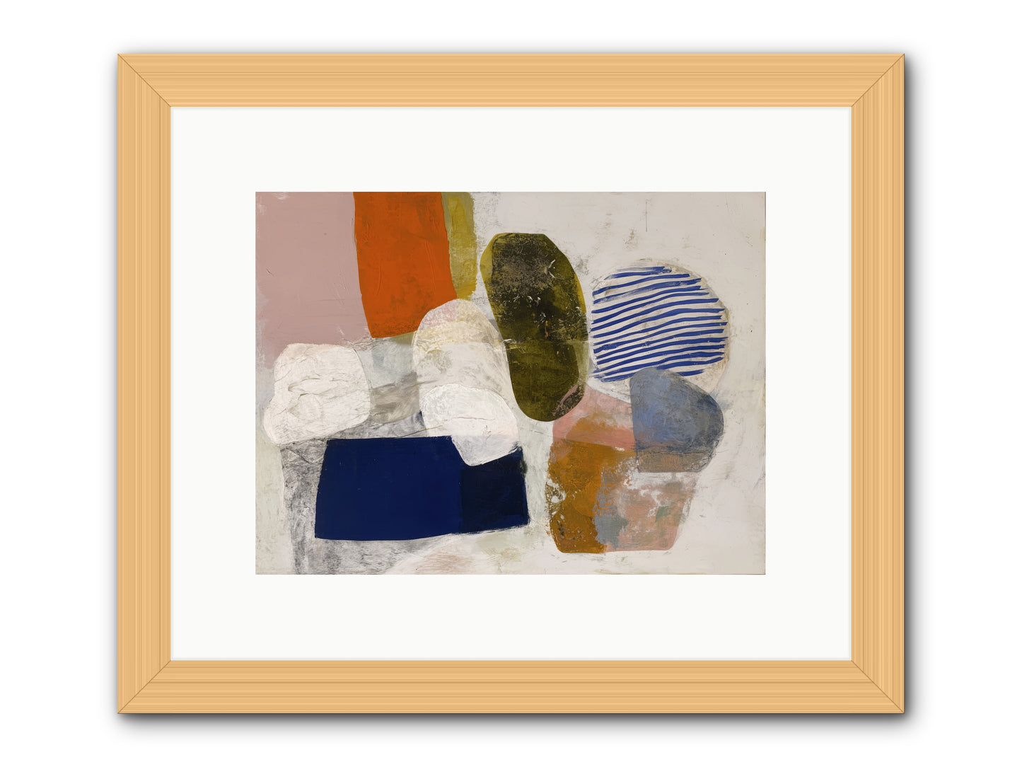 Ashwood -- Framed Print - Natural 12x9