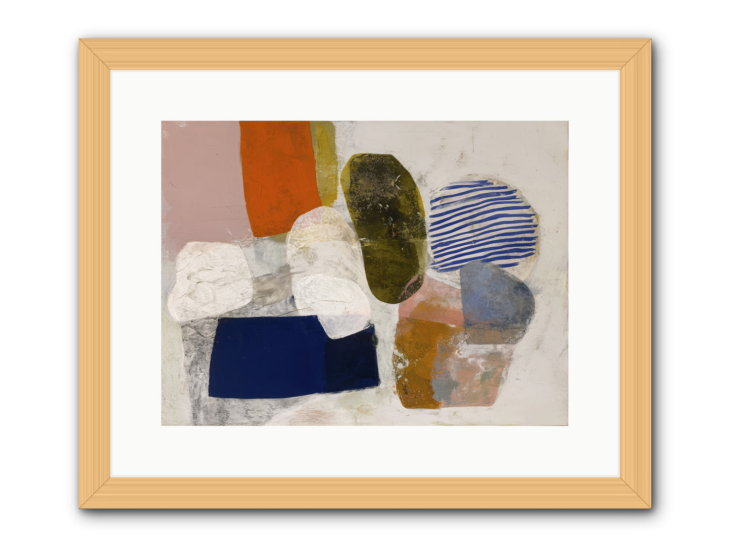 Ashwood -- Framed Print - Natural 16x12
