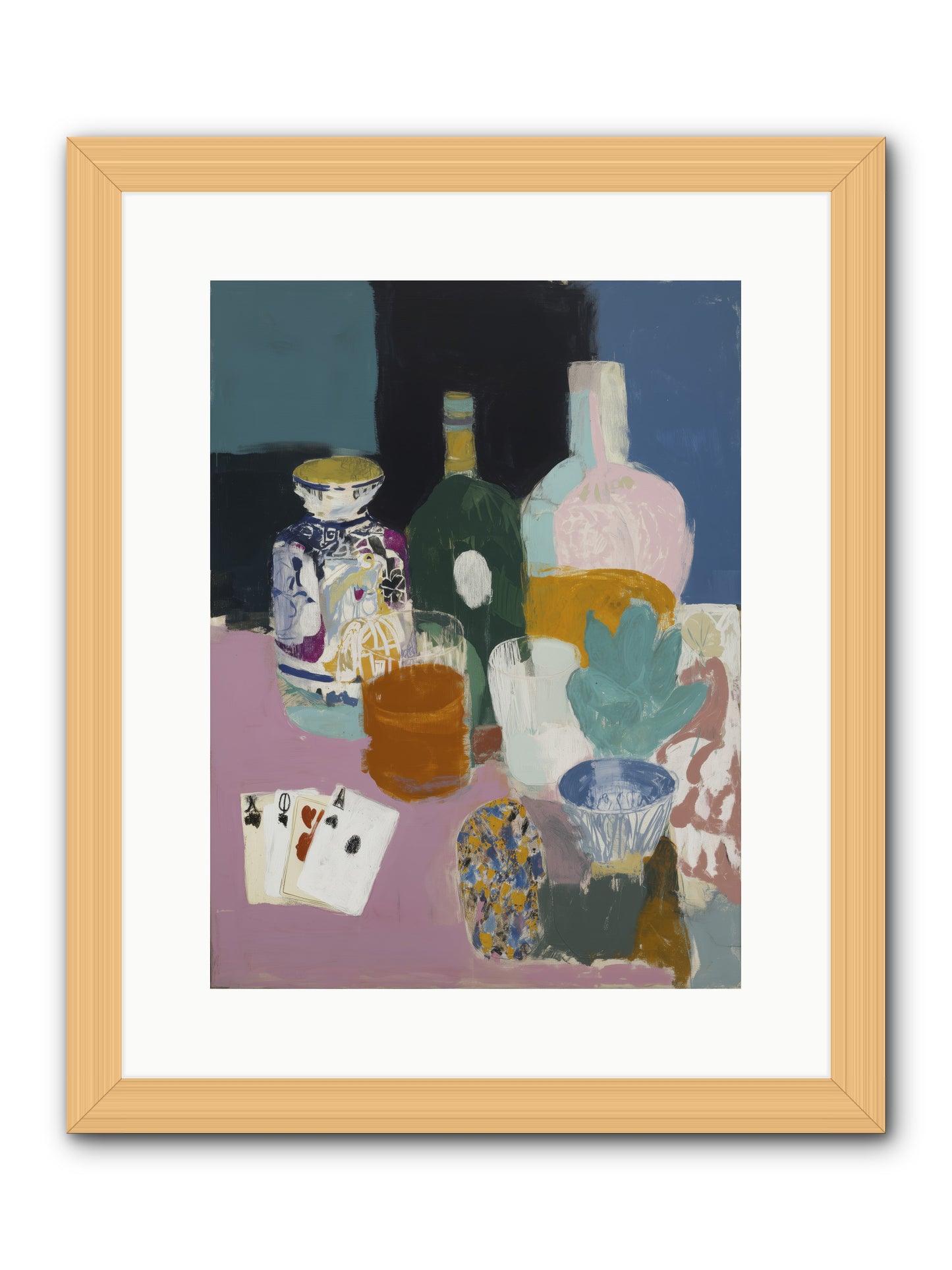 Assembled -- Framed Print - Natural 12x16