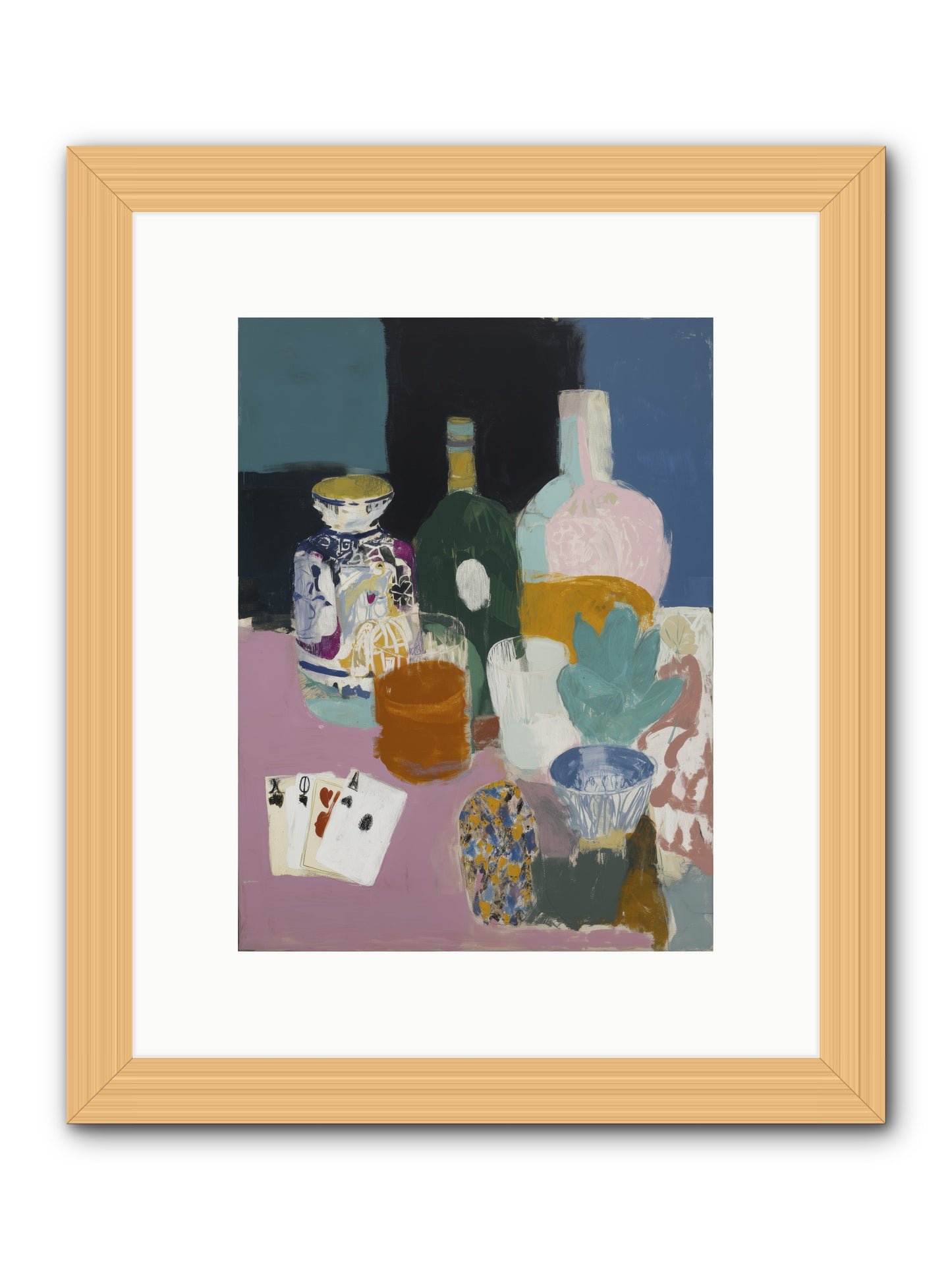 Assembled -- Framed Print - Natural 9x12