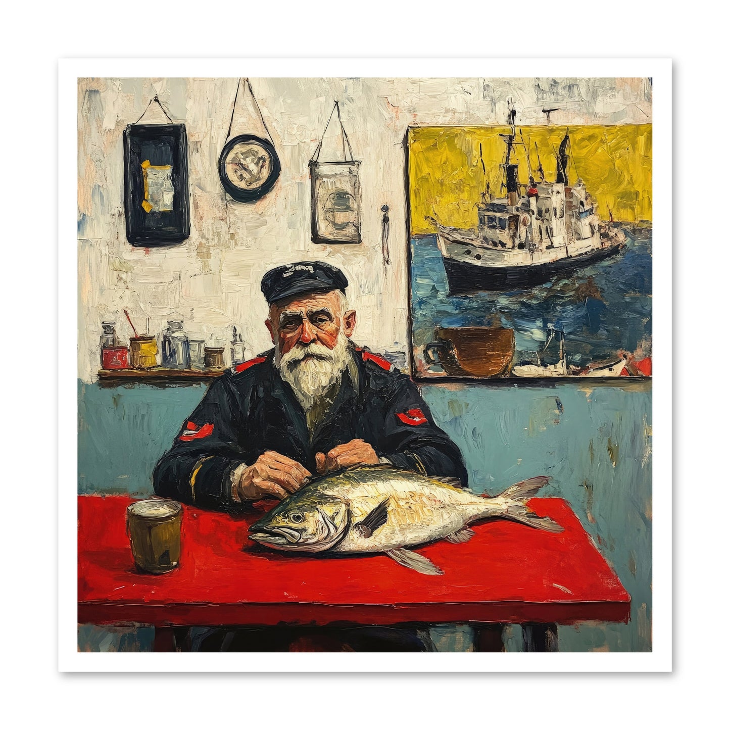 Atlantic Dawn -- Paper Print 30x30