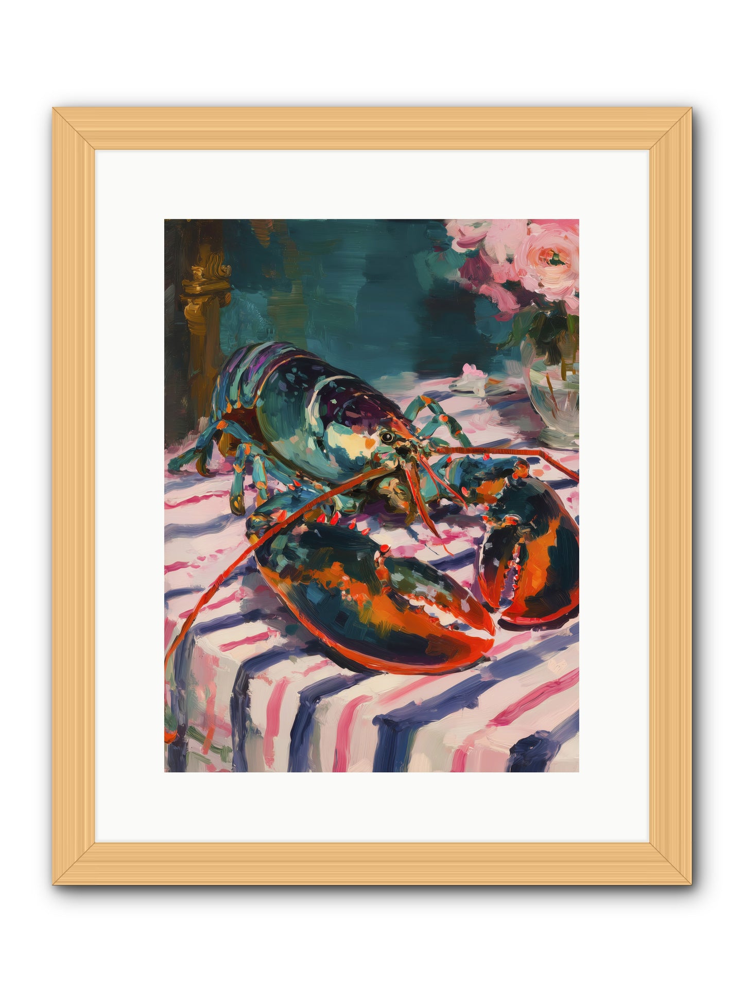 Atlantis Memory -- Framed Print - Natural 12x16