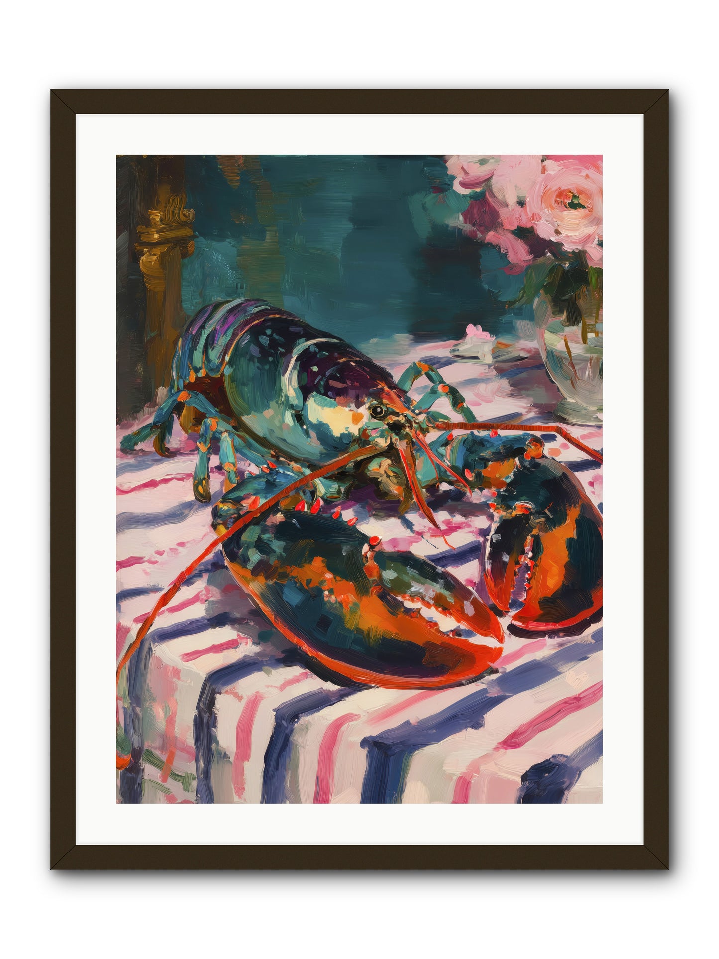 Atlantis Memory -- Framed Print - Black 24x32