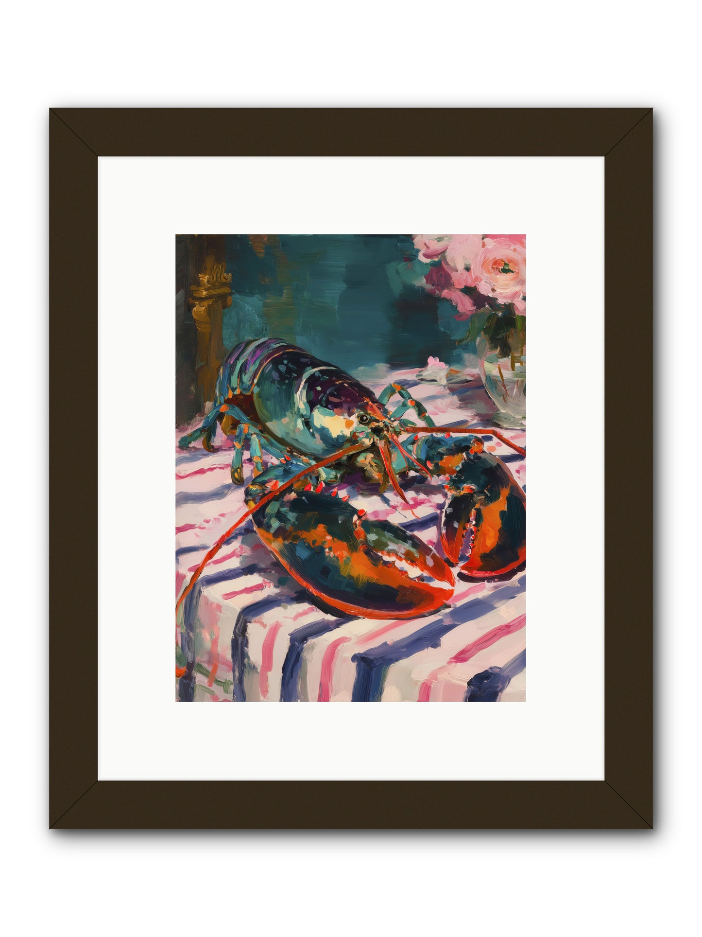 Atlantis Memory -- Framed Print - Black 9x12