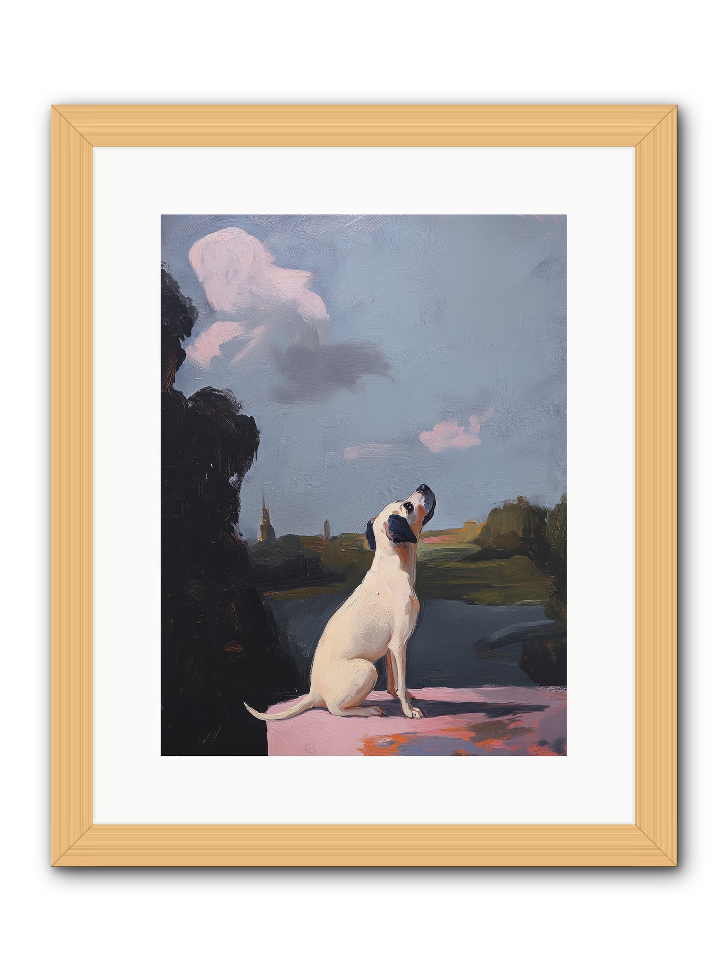 Atlas Wilde -- Framed Print - Natural 12x16
