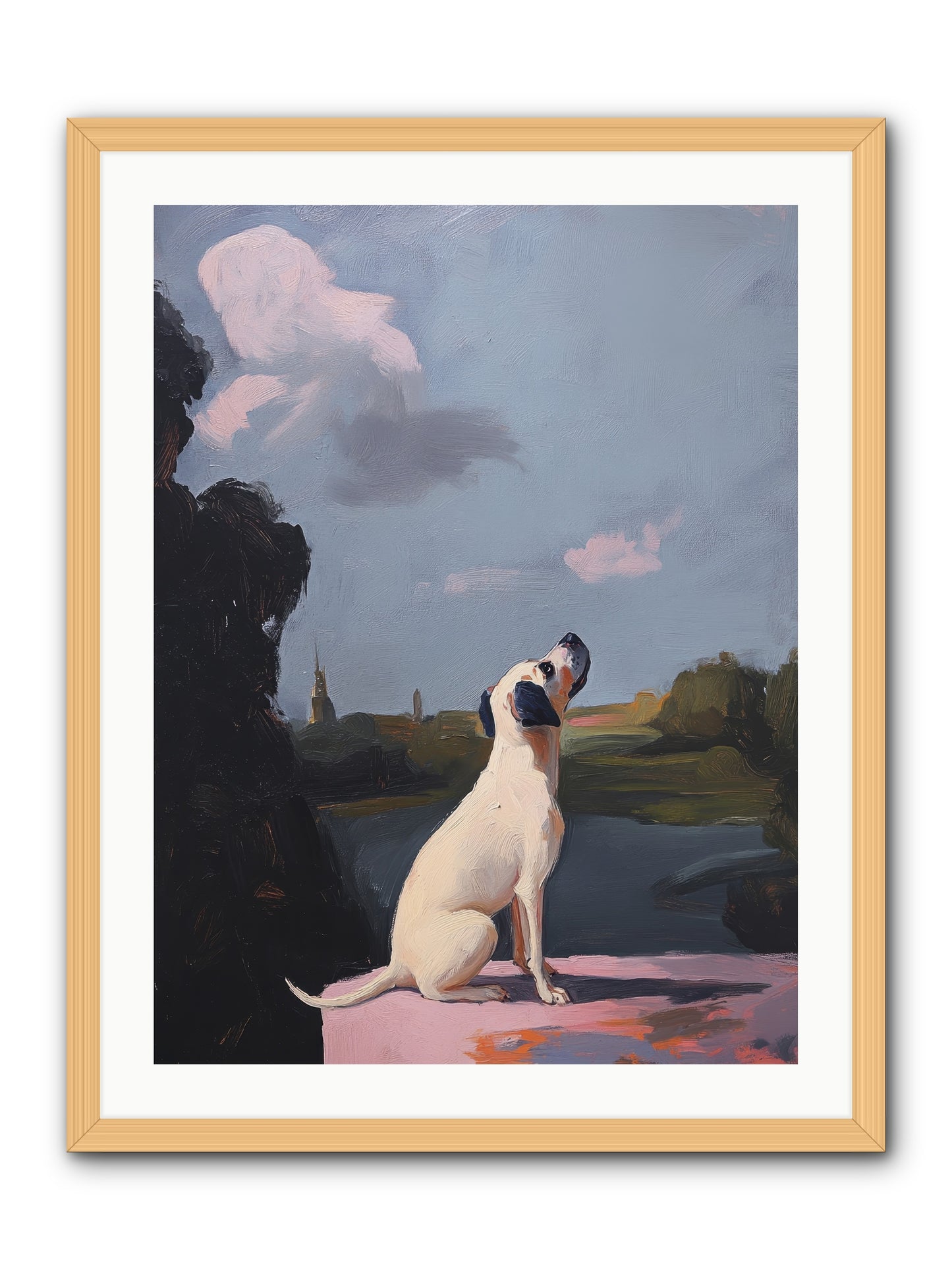 Atlas Wilde -- Framed Print - Natural 24x32