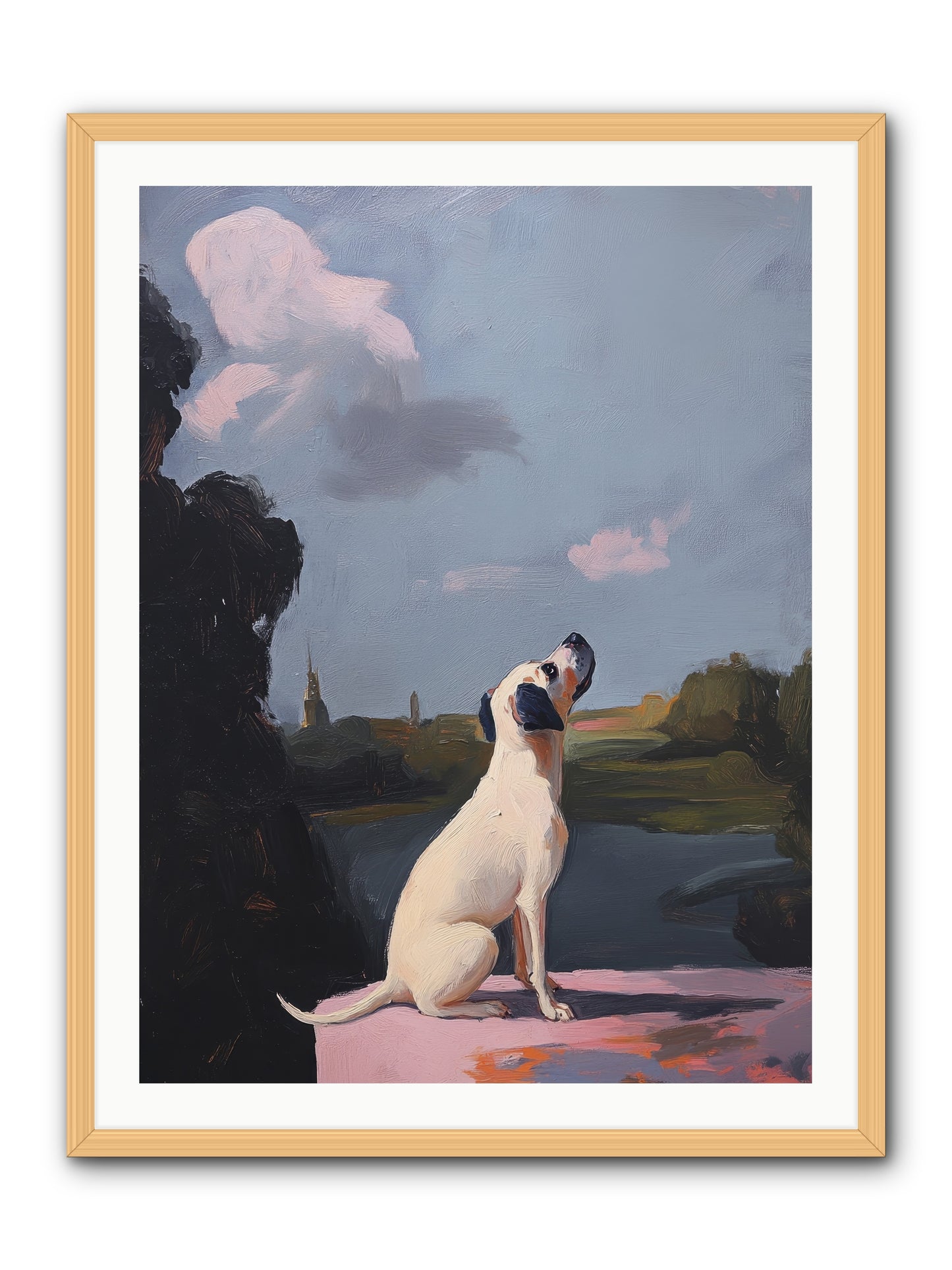 Atlas Wilde -- Framed Print - Natural 30x40