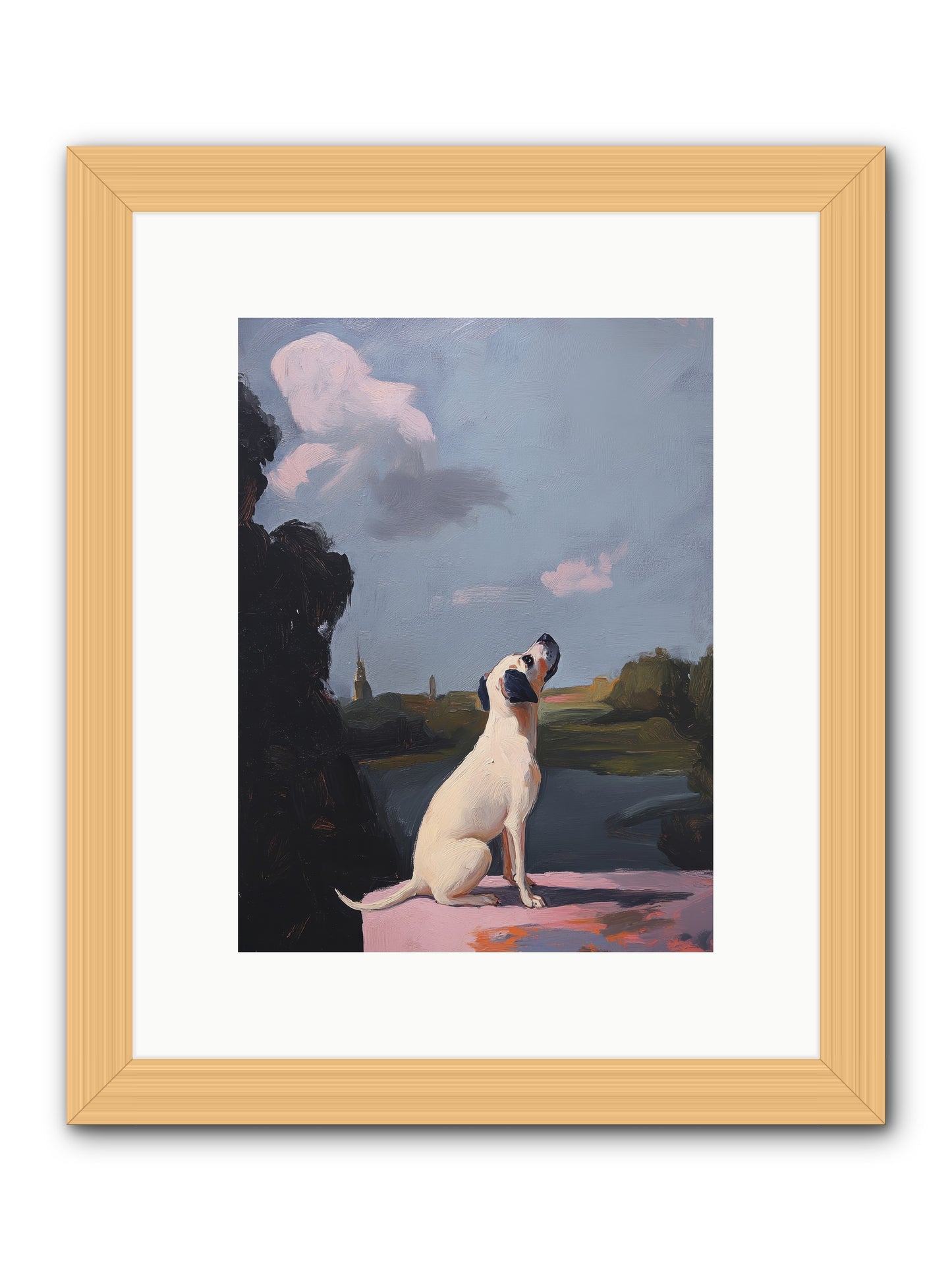 Atlas Wilde -- Framed Print - Natural 9x12