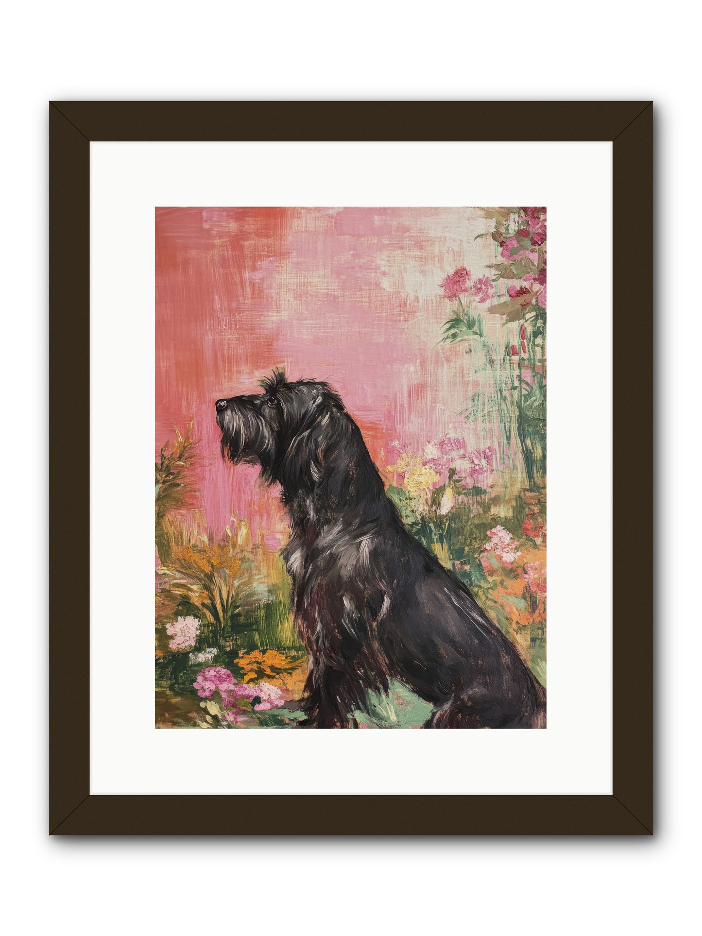 Atticus -- Framed Print - Black 12x16