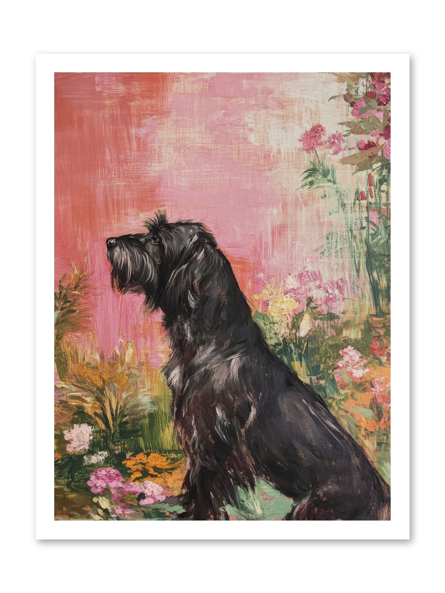 Atticus -- Loose Canvas Print 18x24