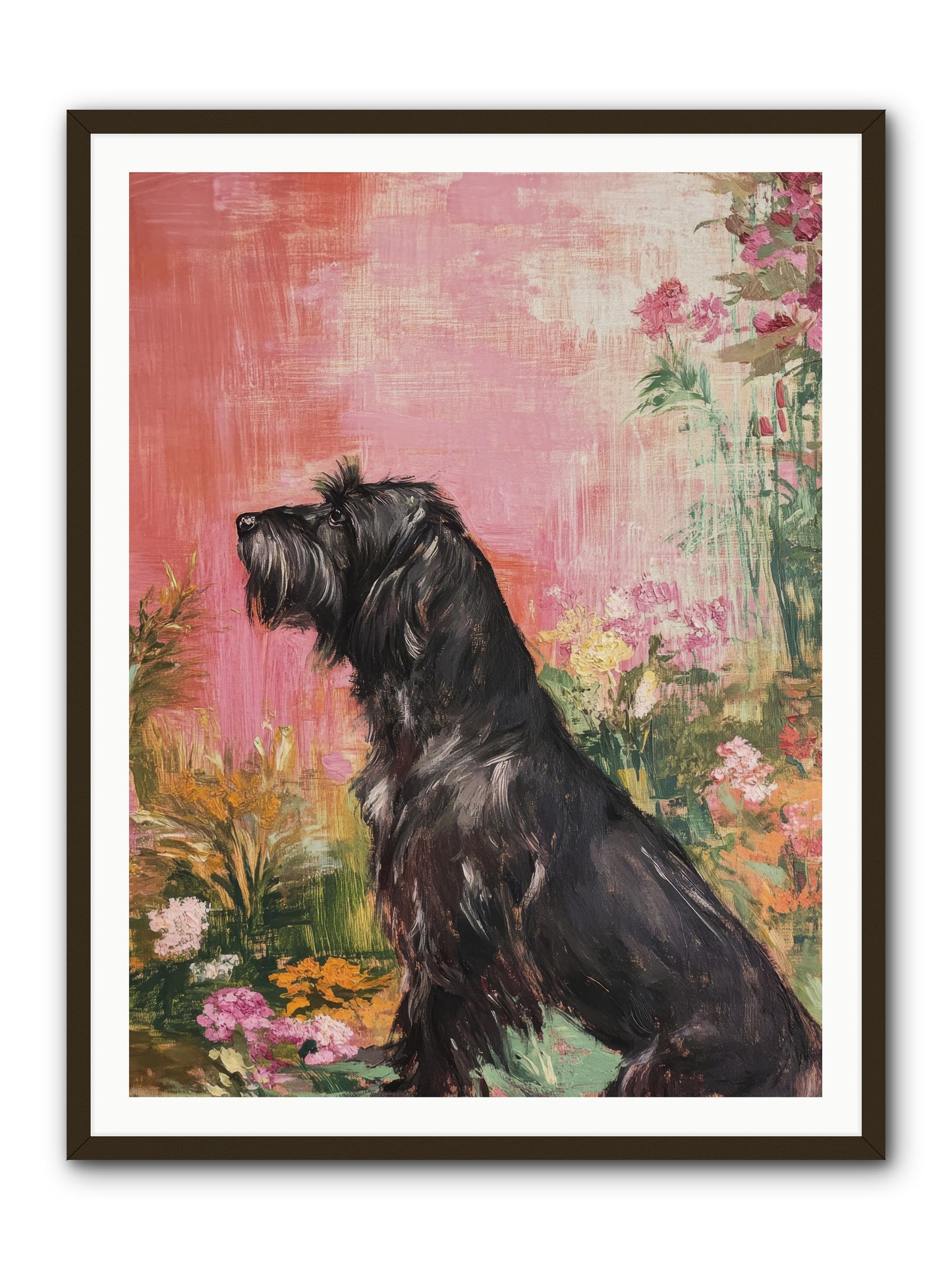 Atticus -- Framed Print - Black 36x48