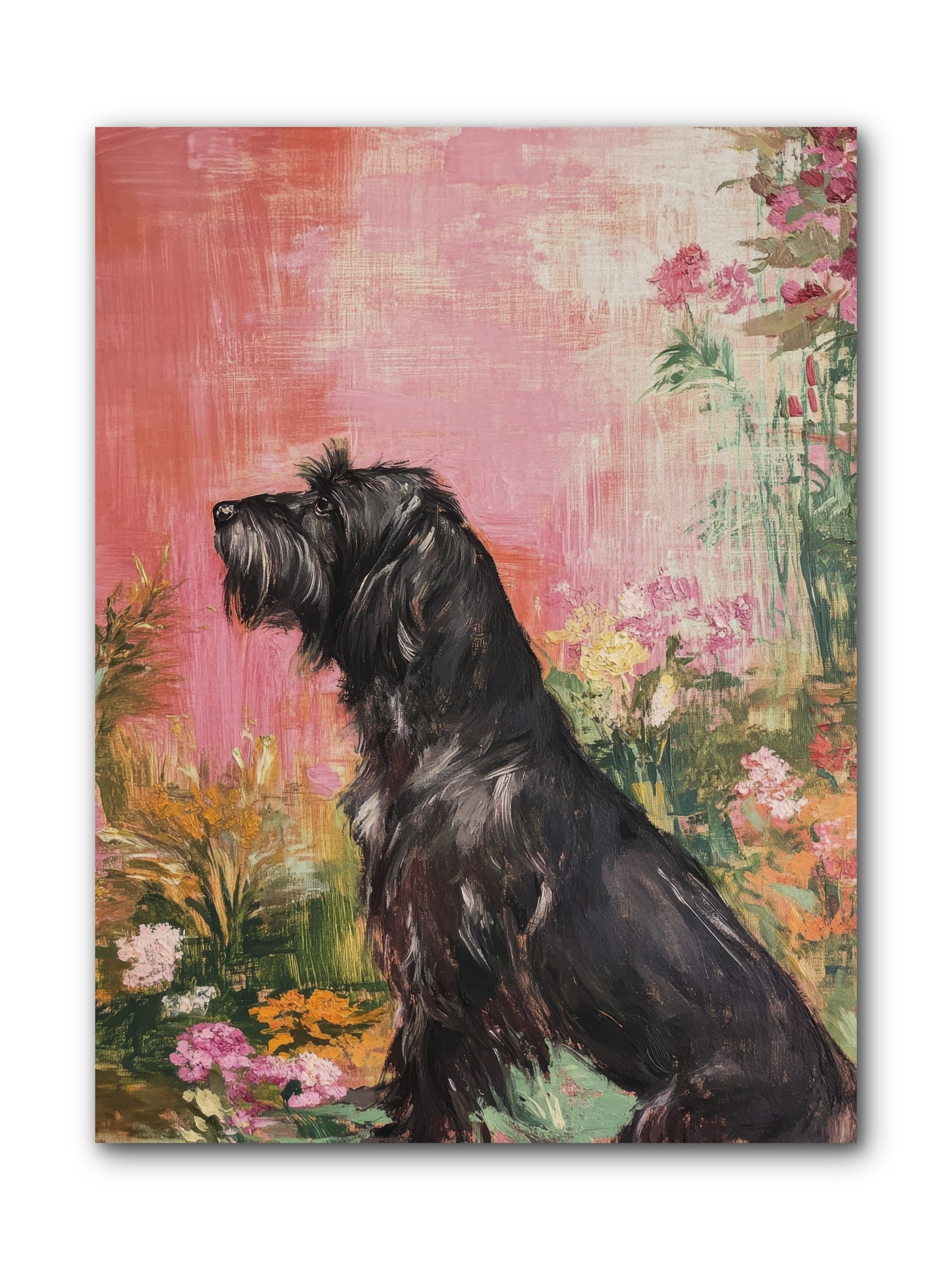 Atticus -- Wrapped Canvas 9x12