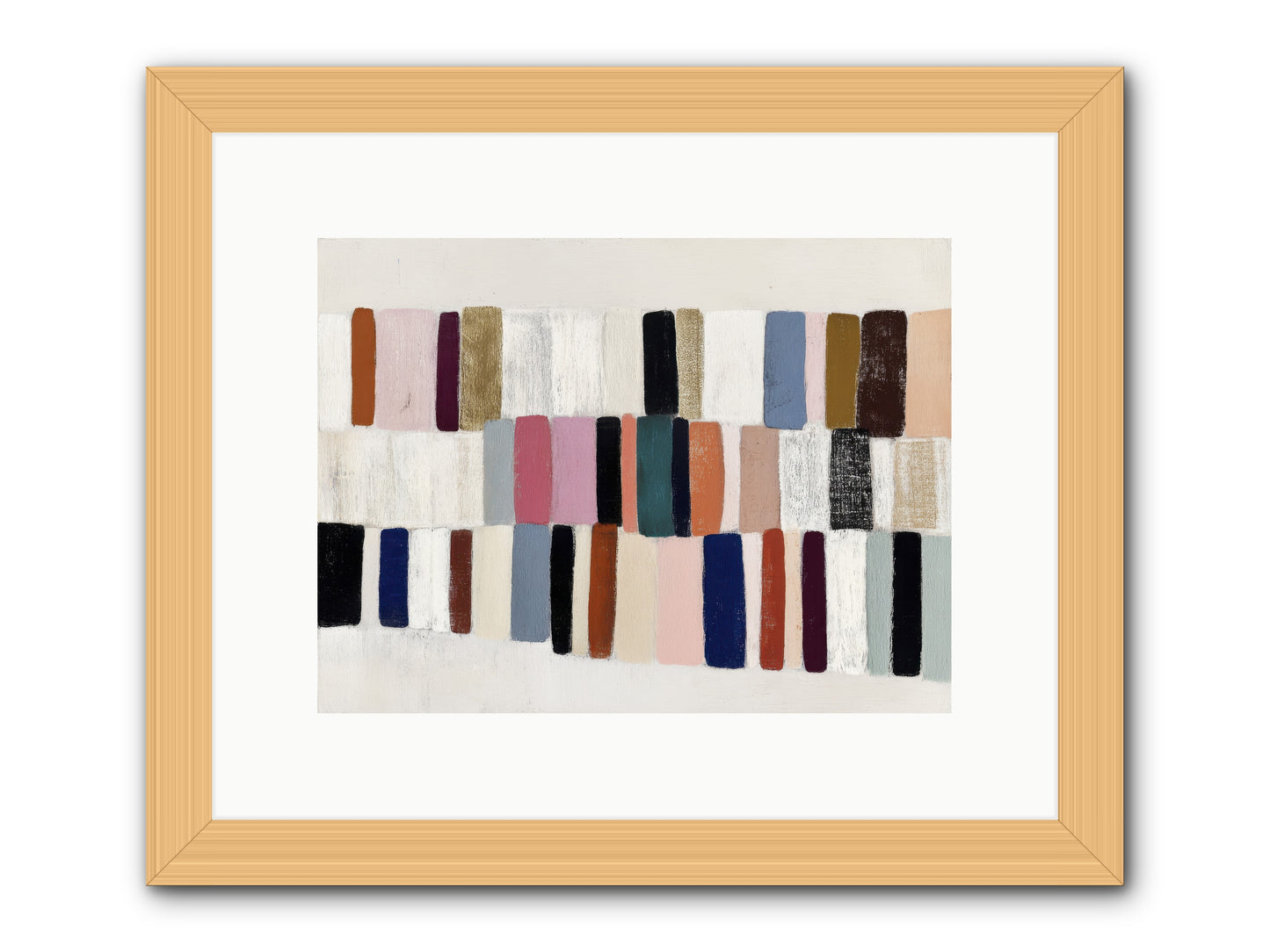 Auburn Sail -- Framed Print - Natural 12x9