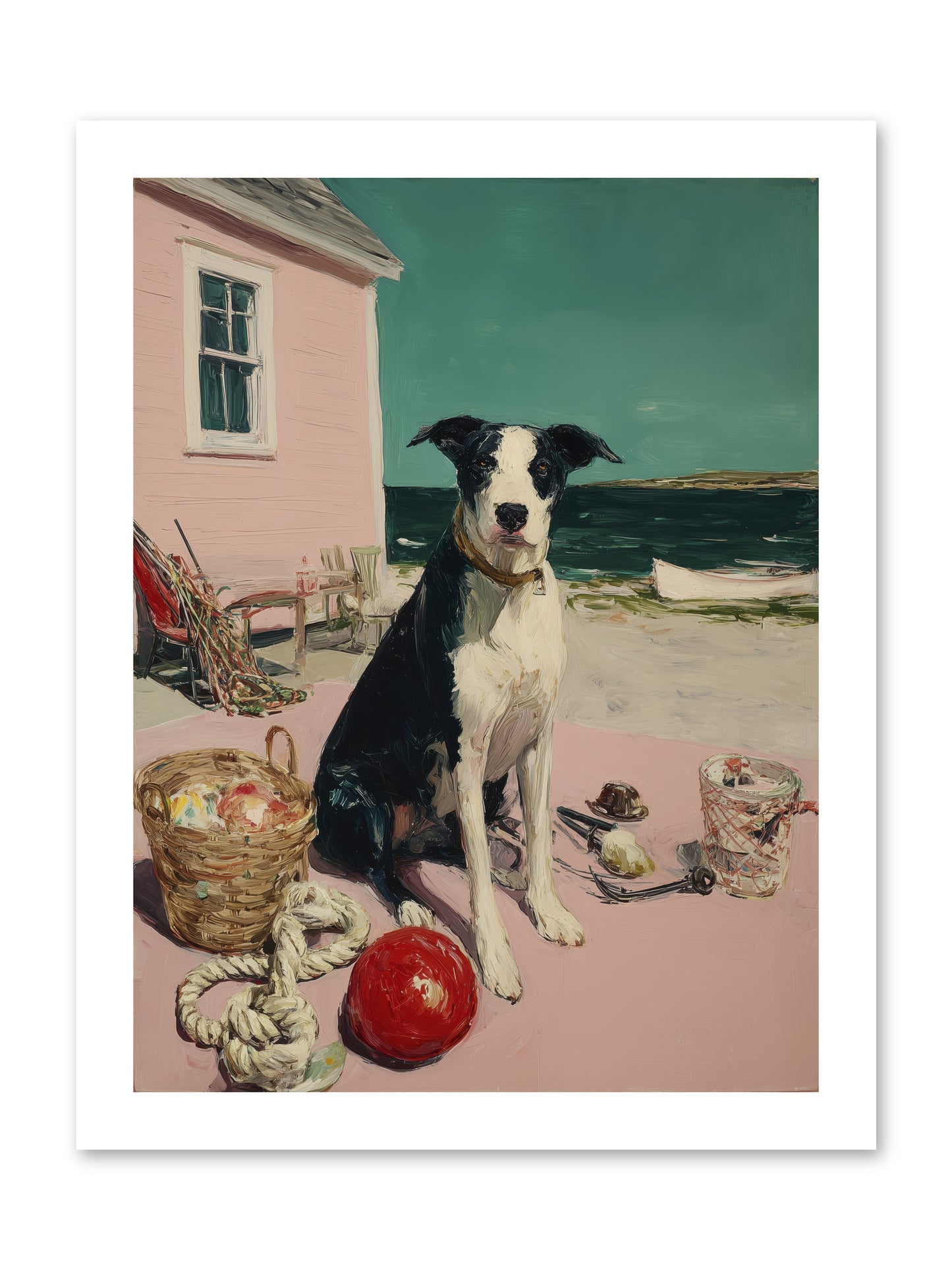 August Afternoon -- Paper Print 12x16