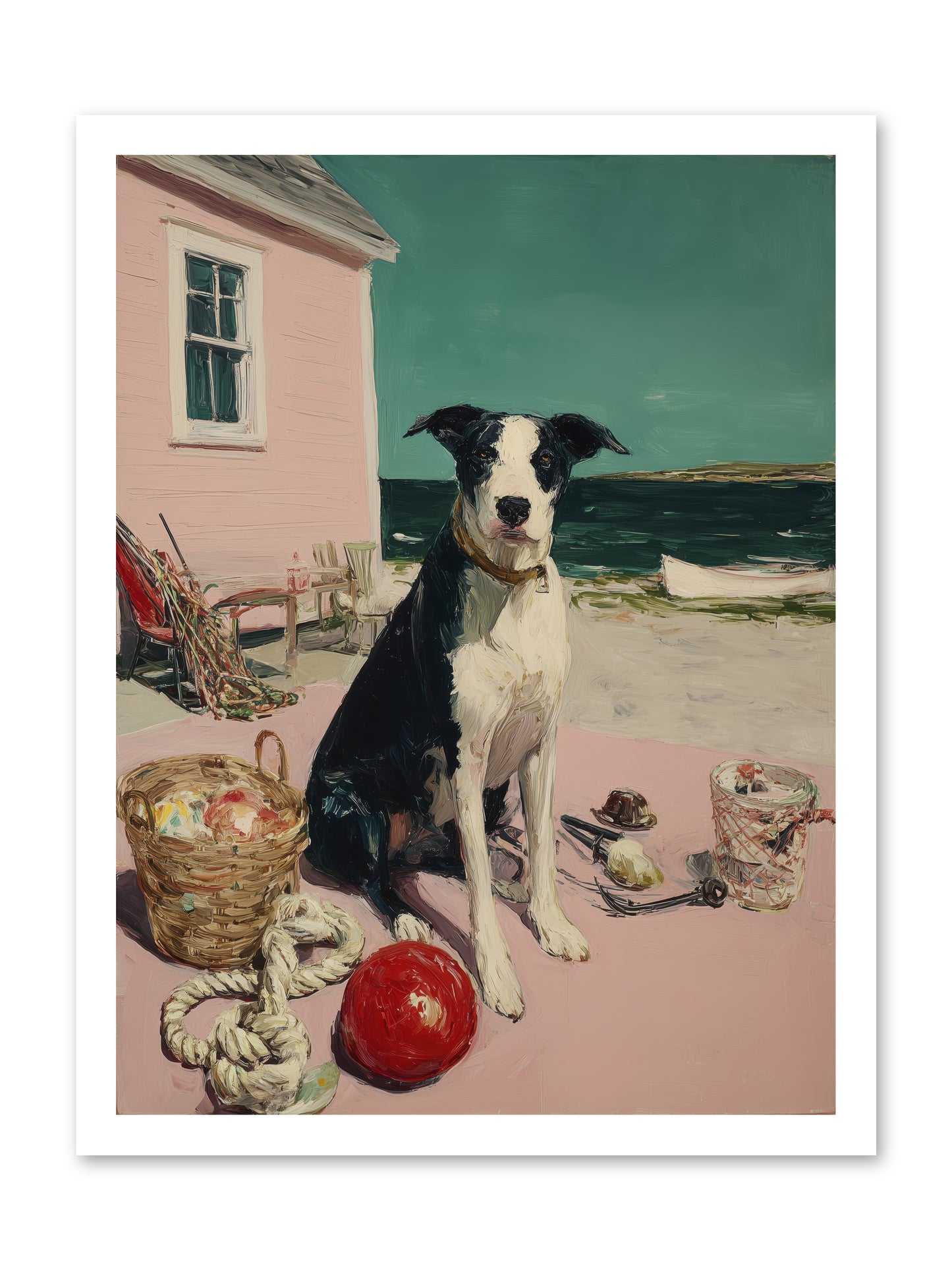 August Afternoon -- Loose Canvas Print 18x24