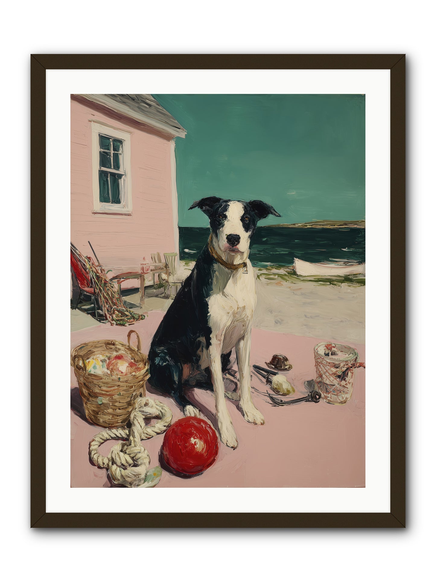 August Afternoon -- Framed Print - Black 24x32