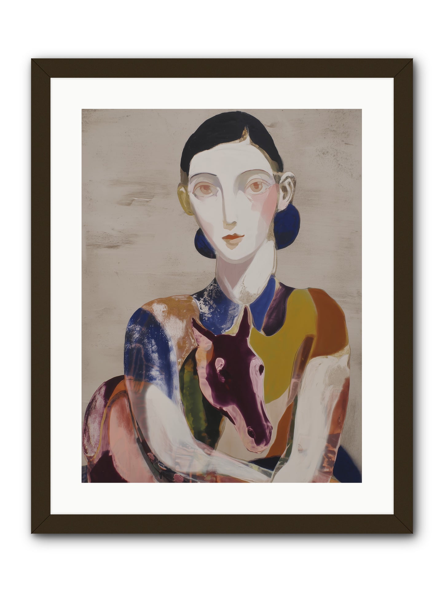 Aurelia’s Gaze -- Framed Print - Black 18x24