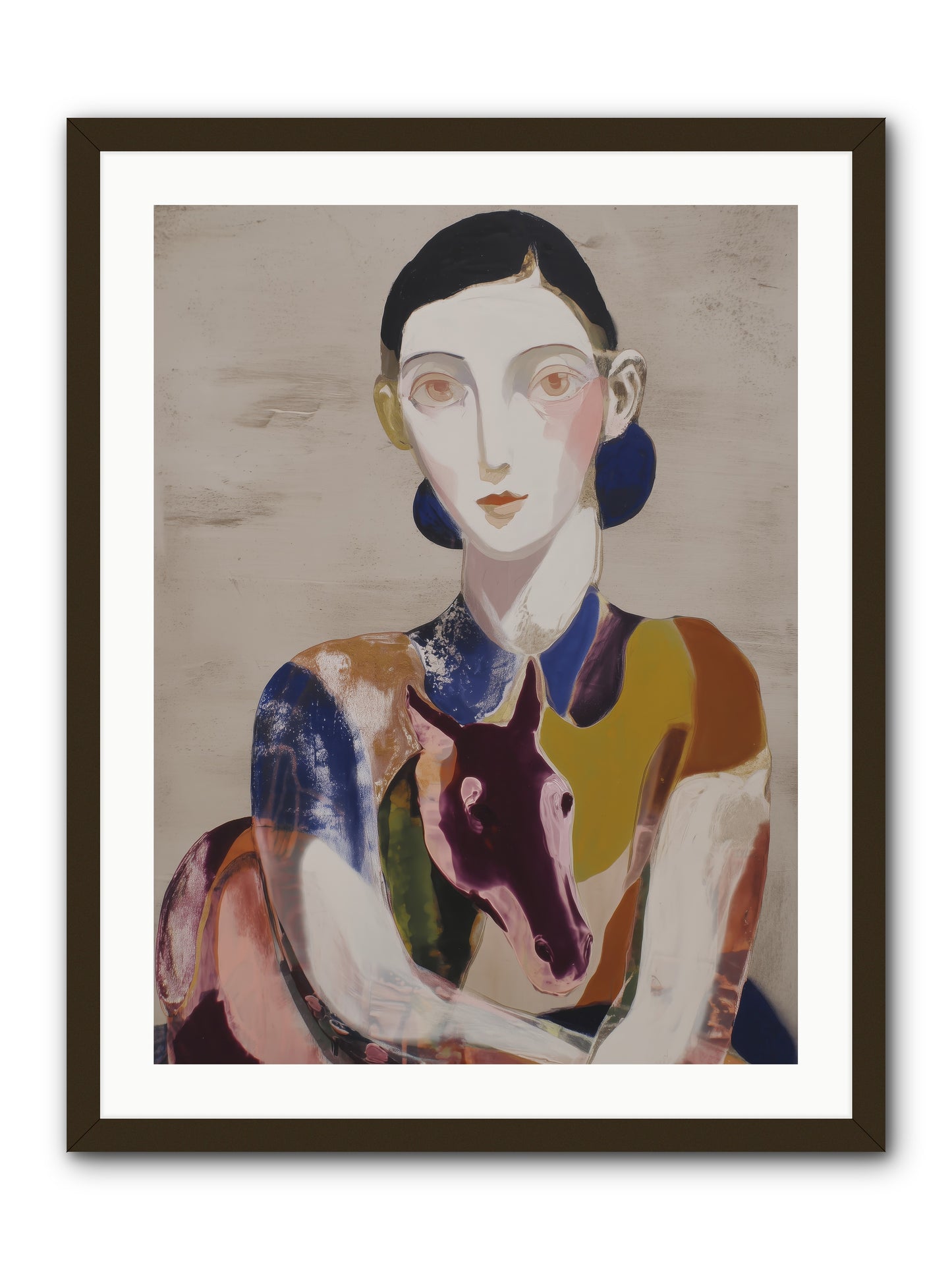 Aurelia’s Gaze -- Framed Print - Black 24x32