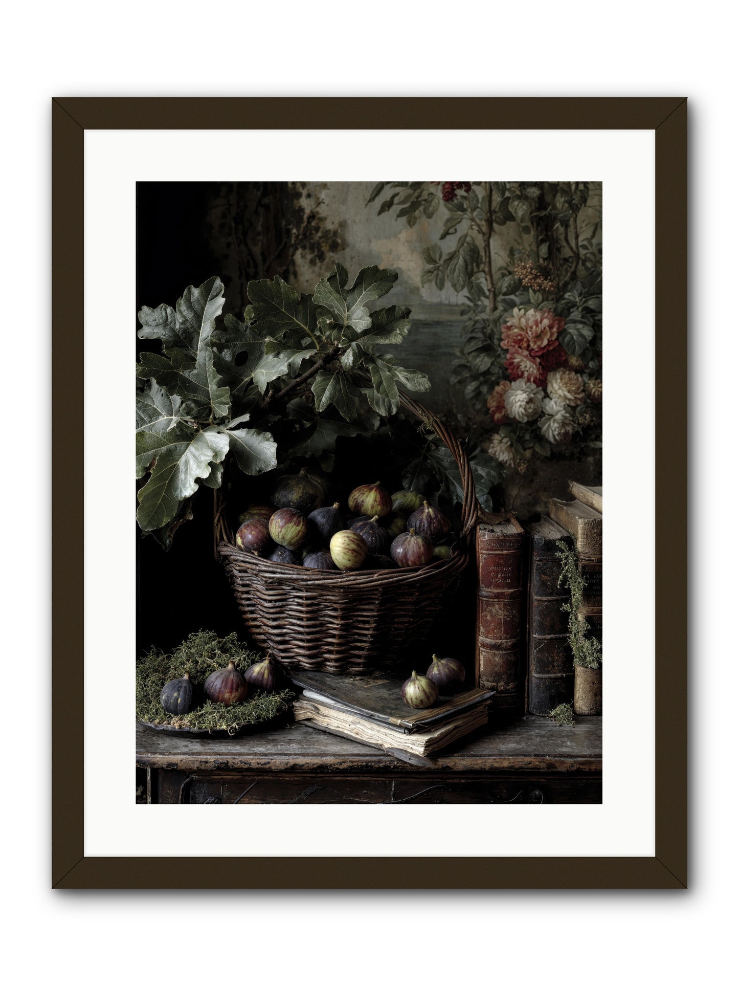Aurelius -- Framed Print - Black 18x24