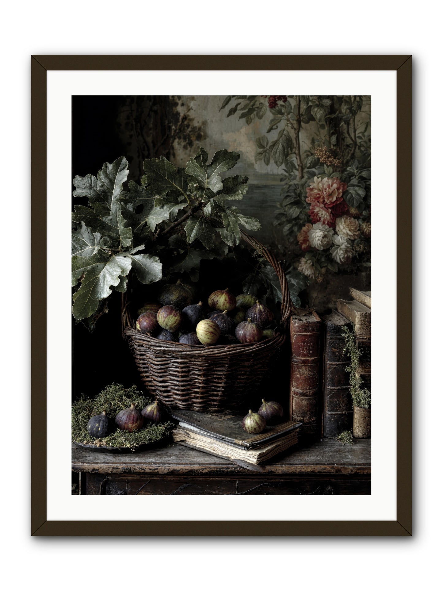 Aurelius -- Framed Print - Black 24x32