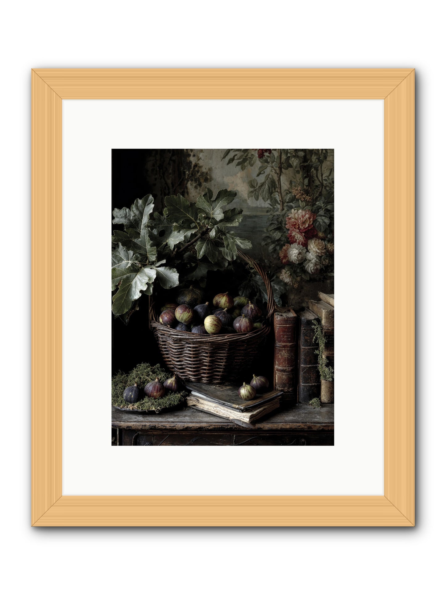Aurelius -- Framed Print - Natural 9x12