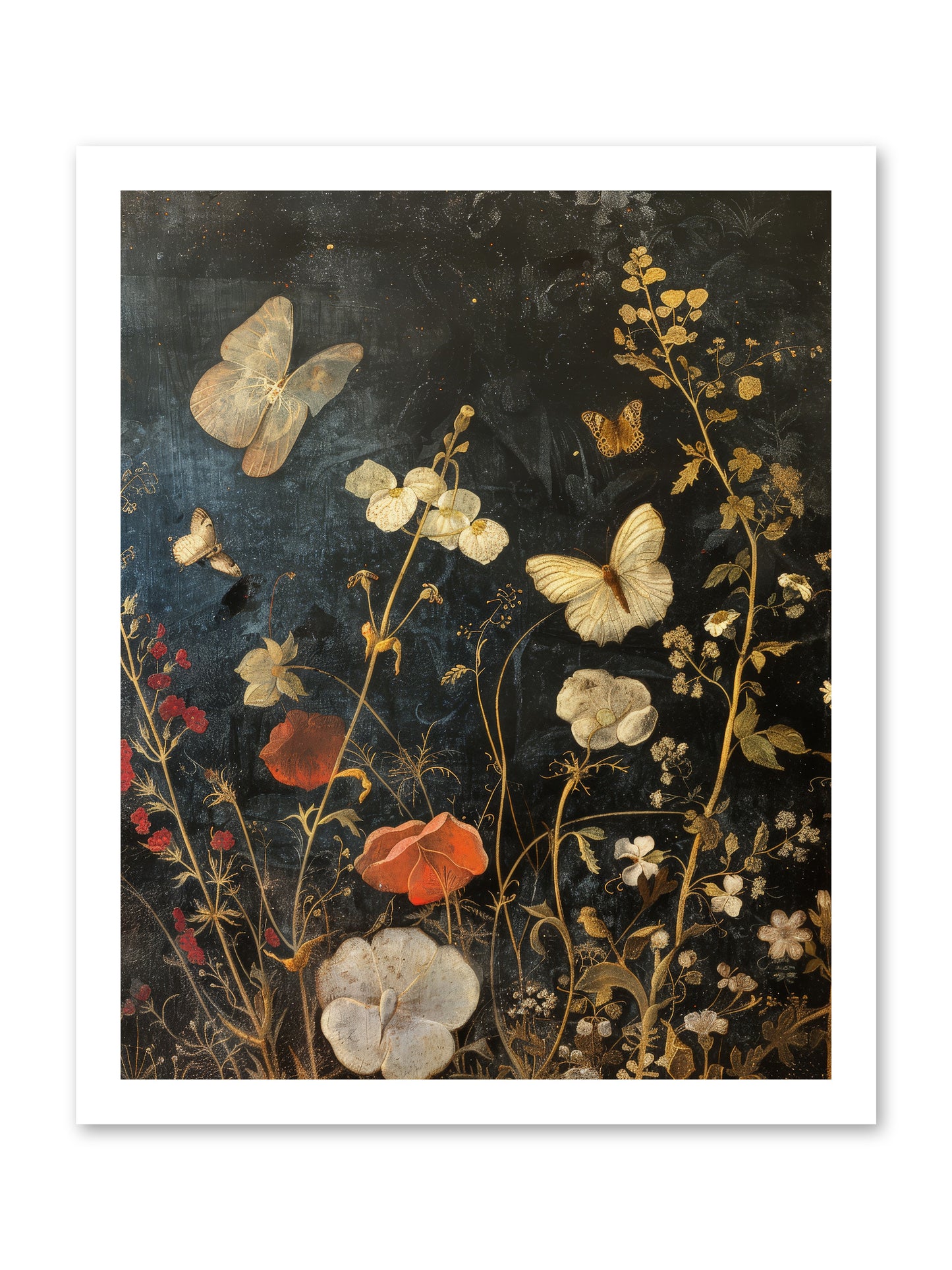 Austen's Garden -- Paper Print 16x20