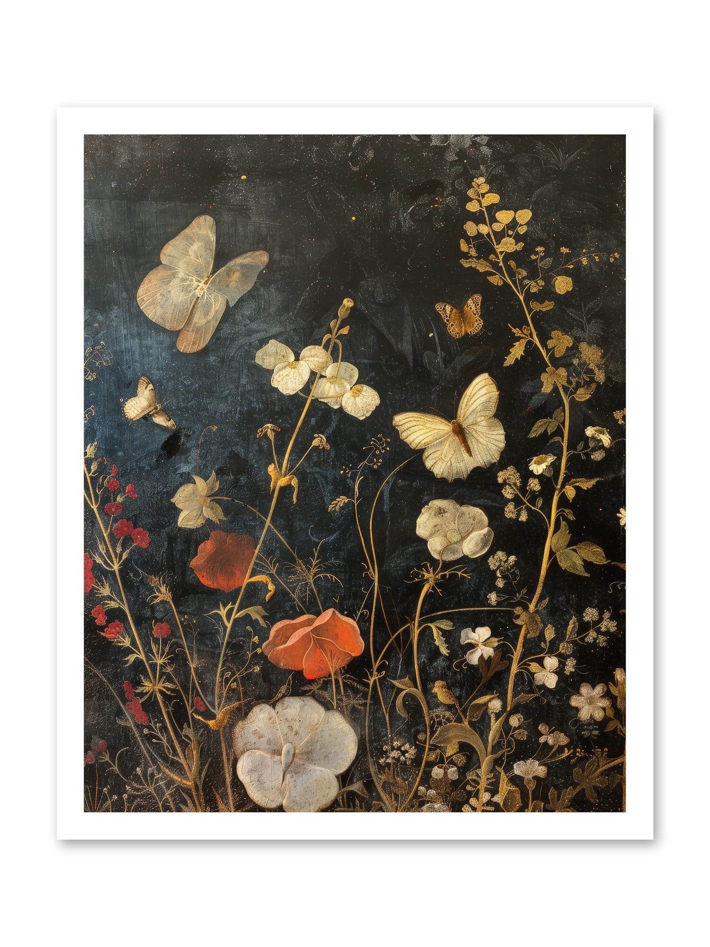 Austen's Garden -- Paper Print 20x25