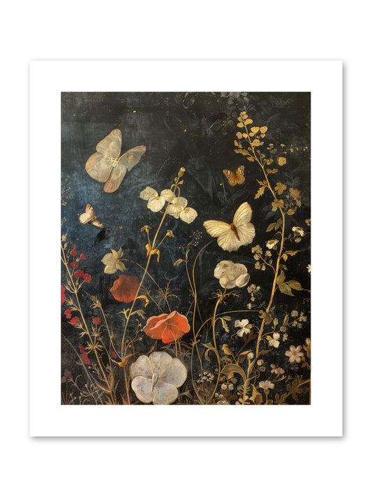 Austen's Garden -- Paper Print 8x10