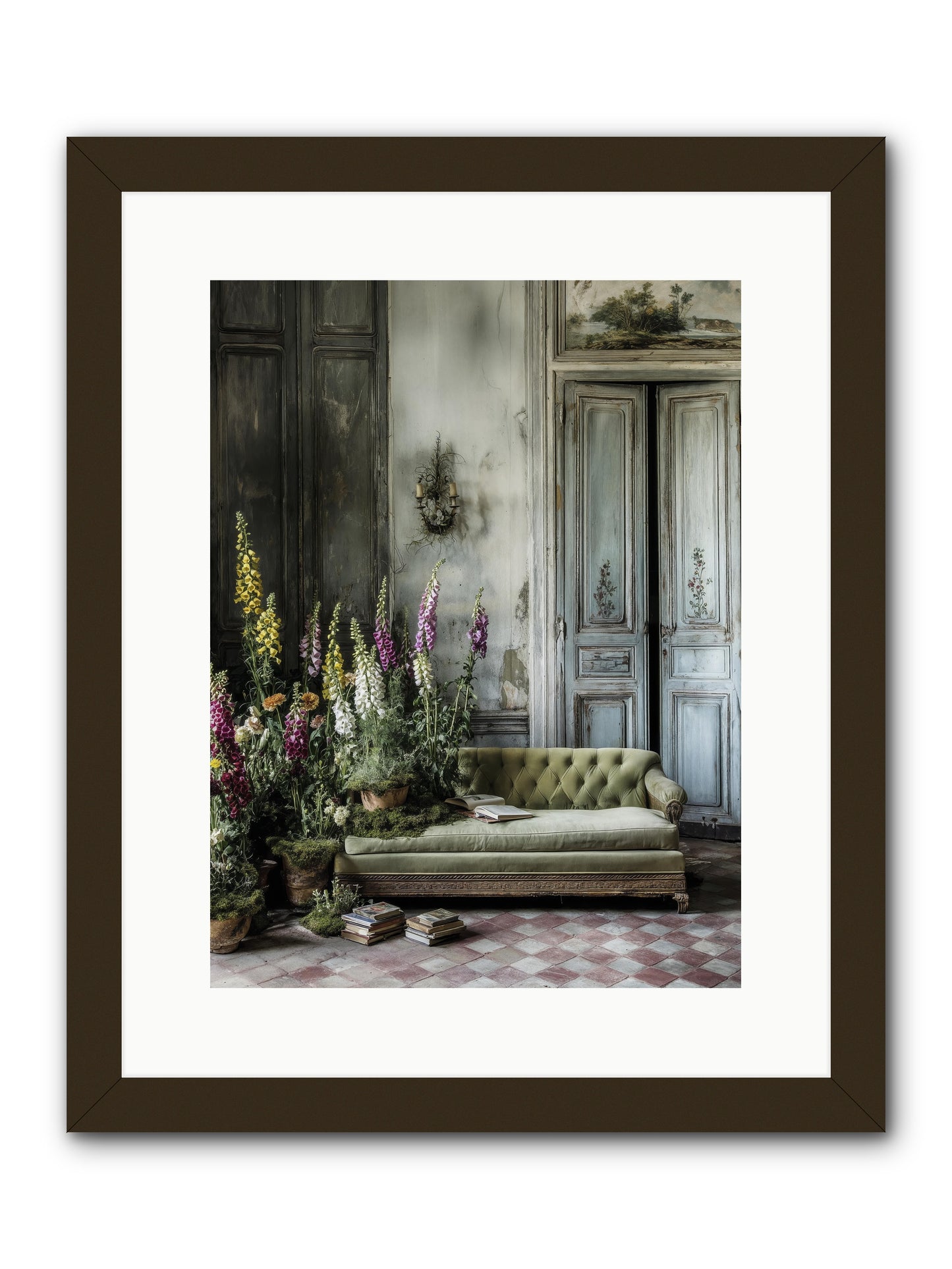 Awakened -- Framed Print - Black 12x16