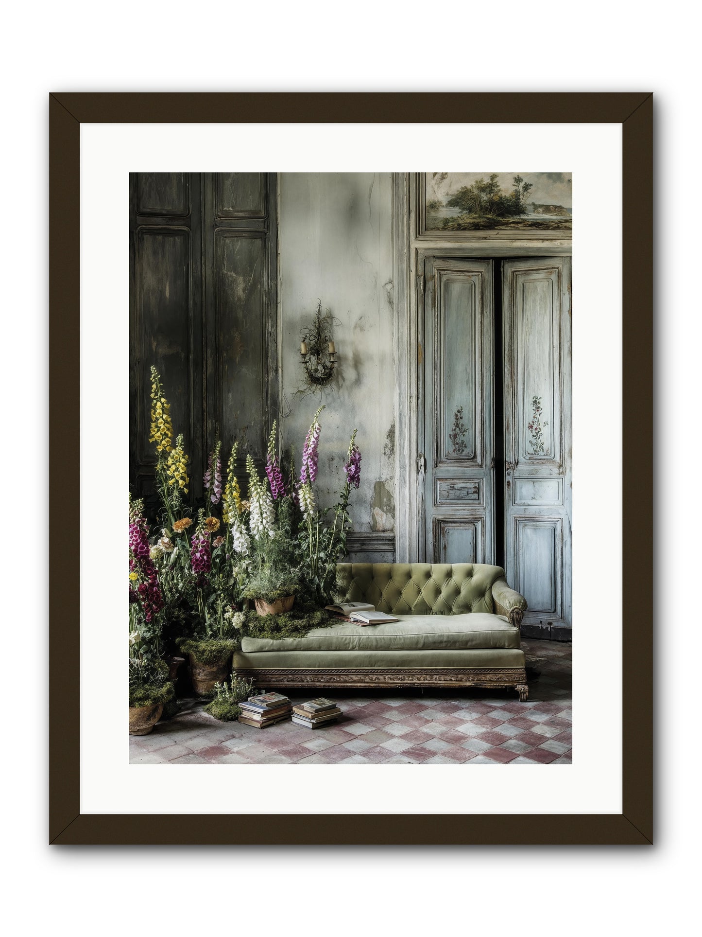 Awakened -- Framed Print - Black 18x24