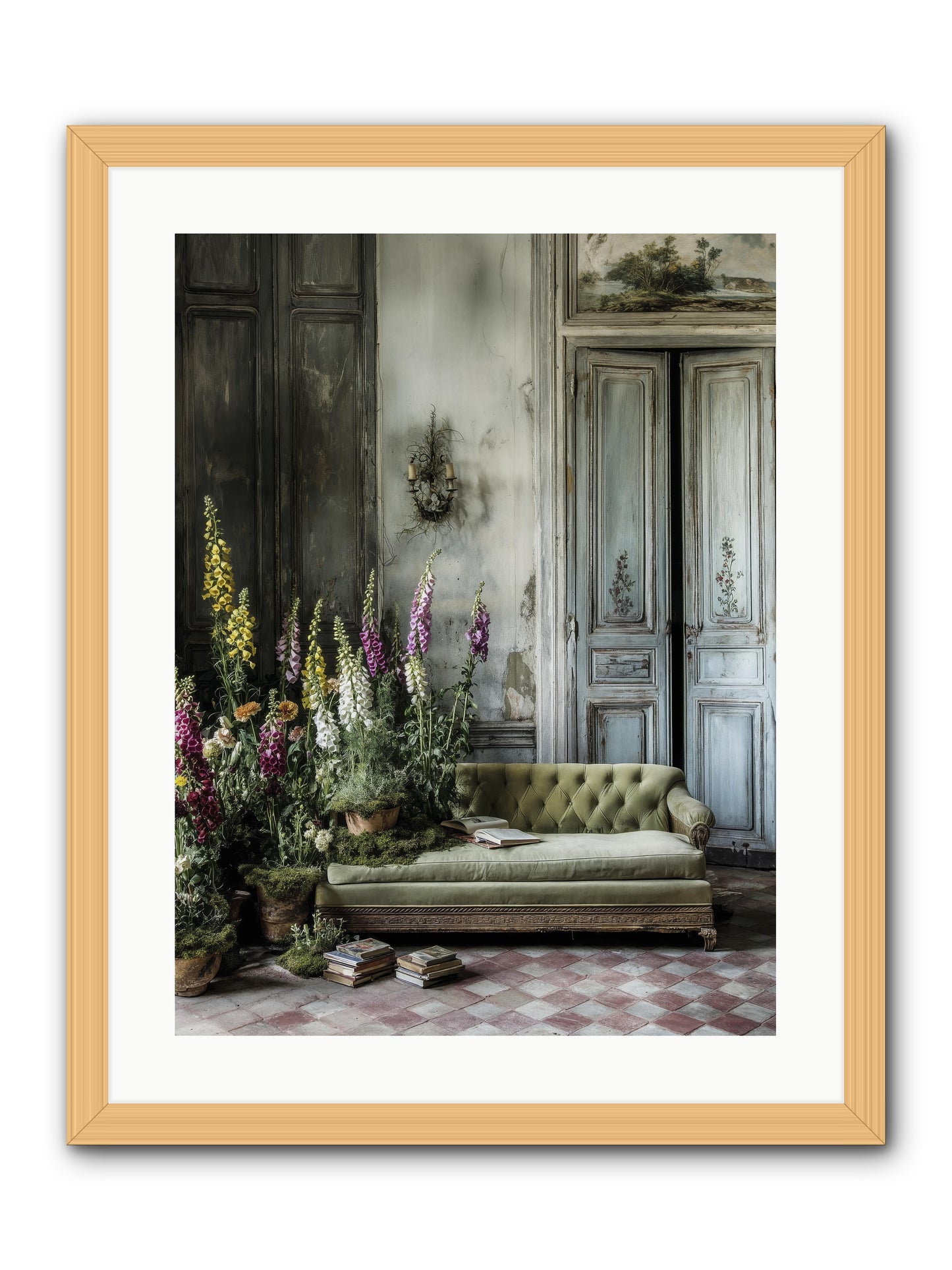 Awakened -- Framed Print - Natural 18x24