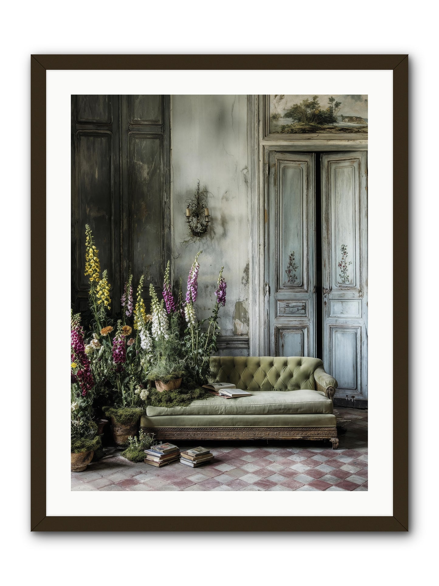 Awakened -- Framed Print - Black 24x32