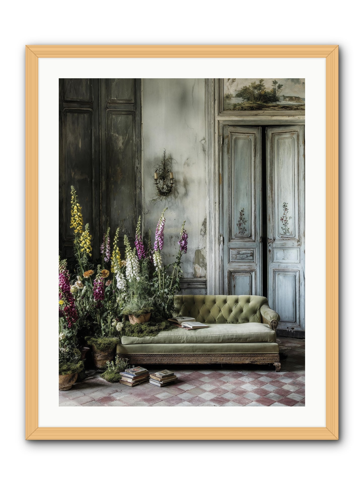Awakened -- Framed Print - Natural 24x32