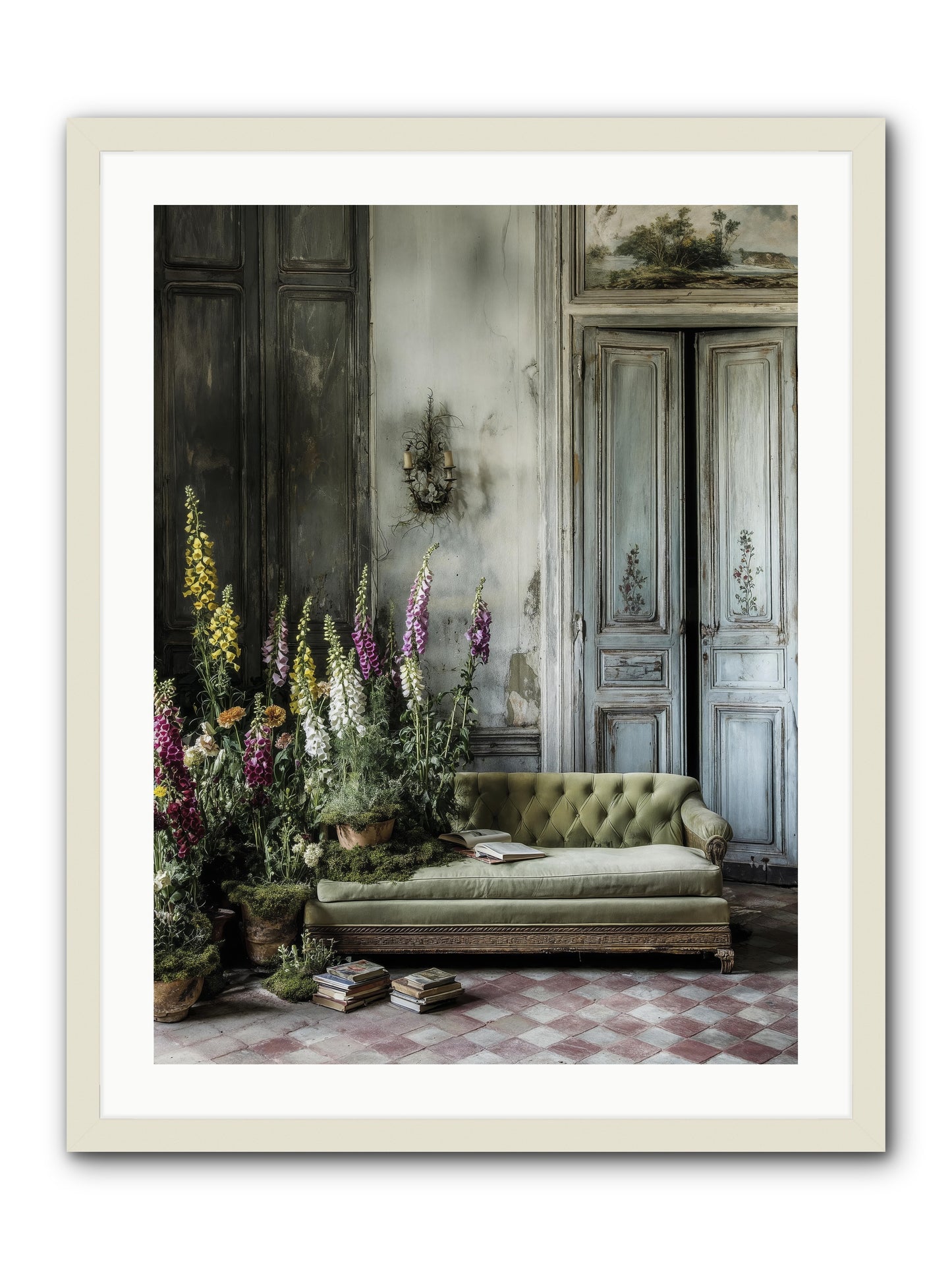 Awakened -- Framed Print - White 24x32