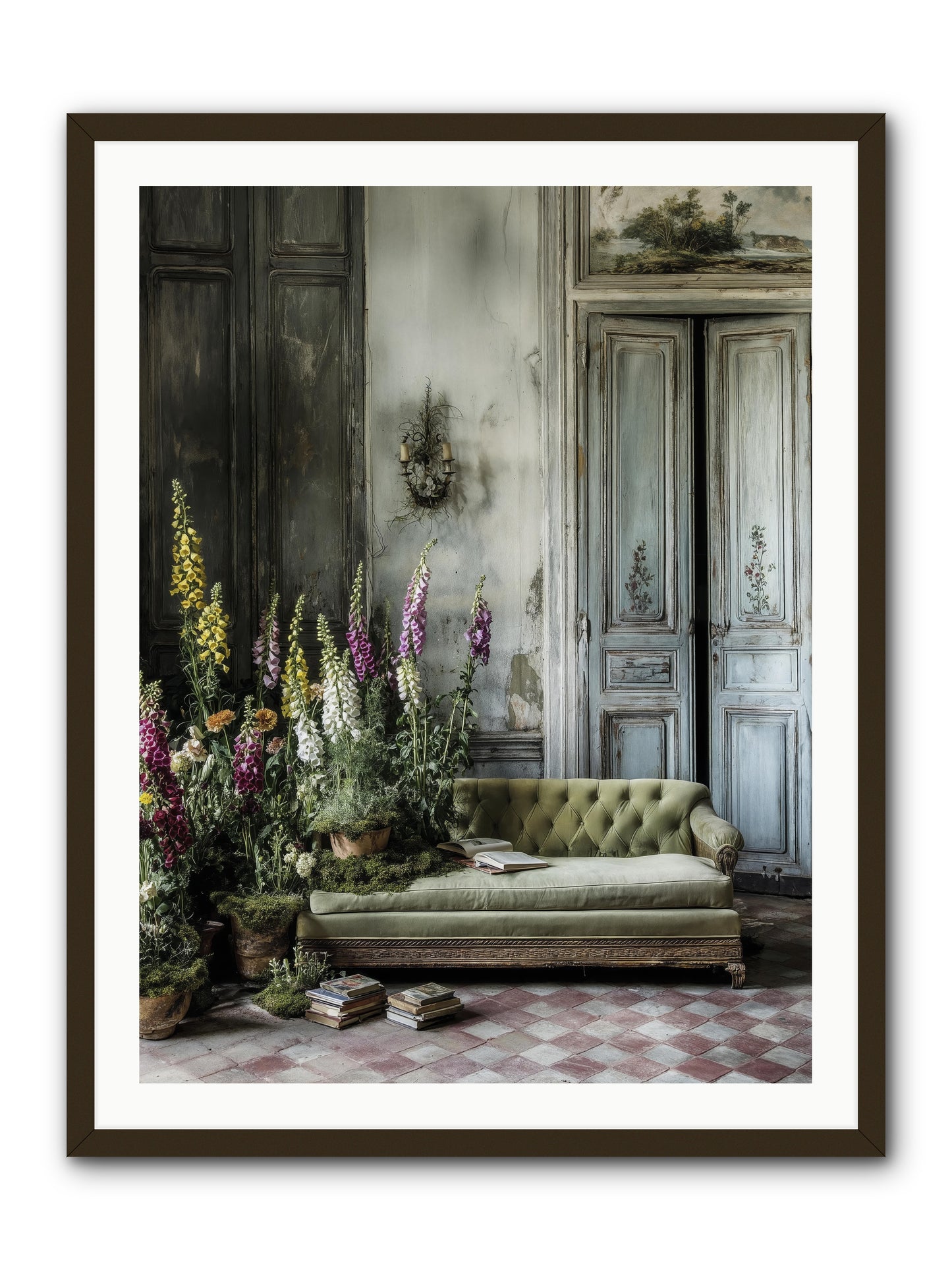 Awakened -- Framed Print - Black 30x40