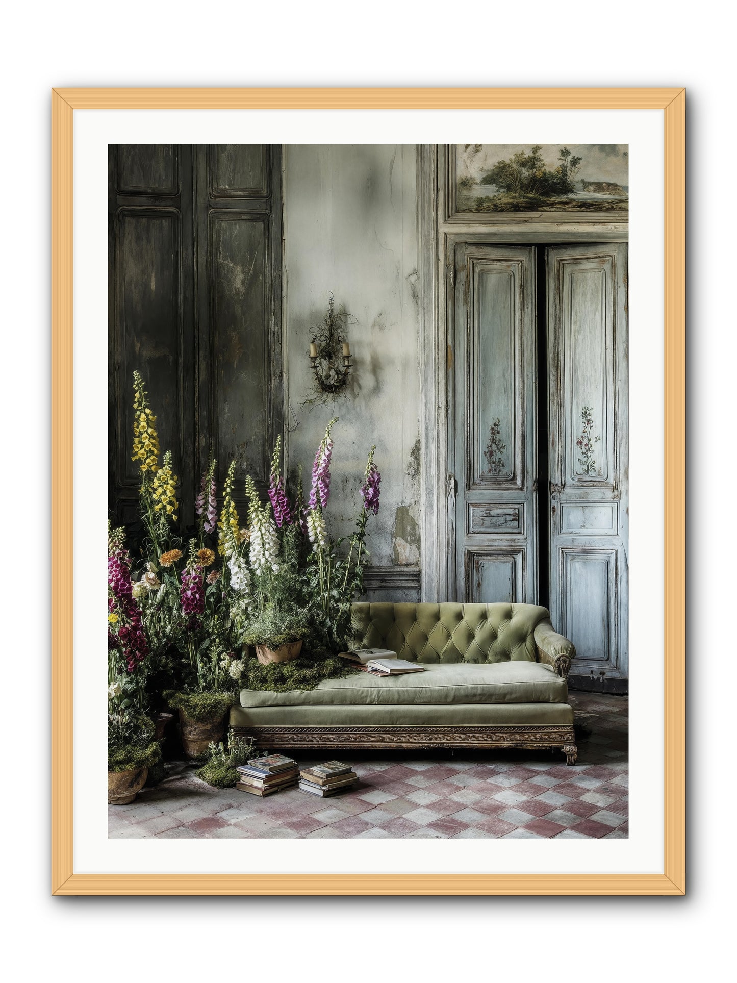 Awakened -- Framed Print - Natural 30x40