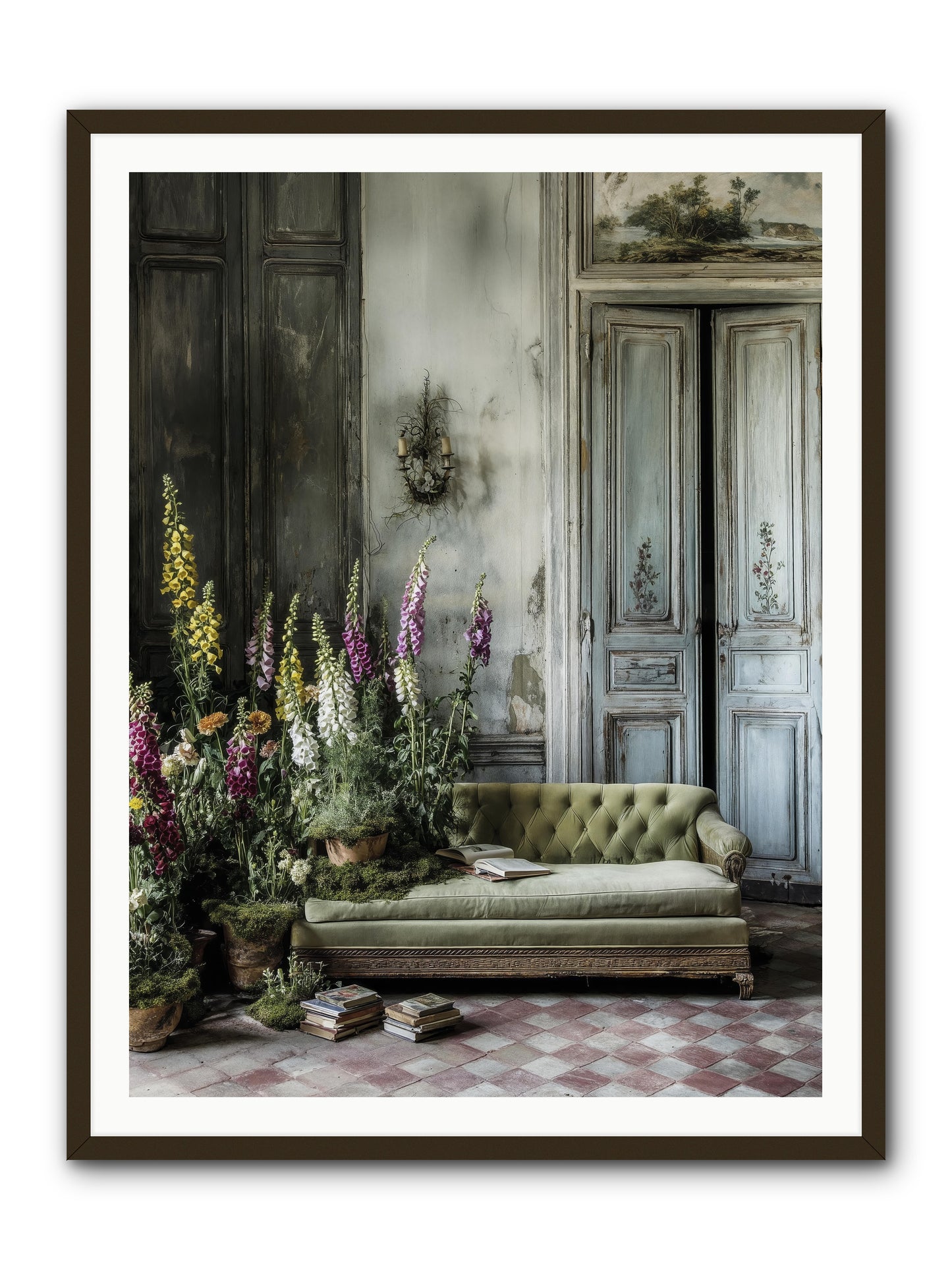 Awakened -- Framed Print - Black 36x48