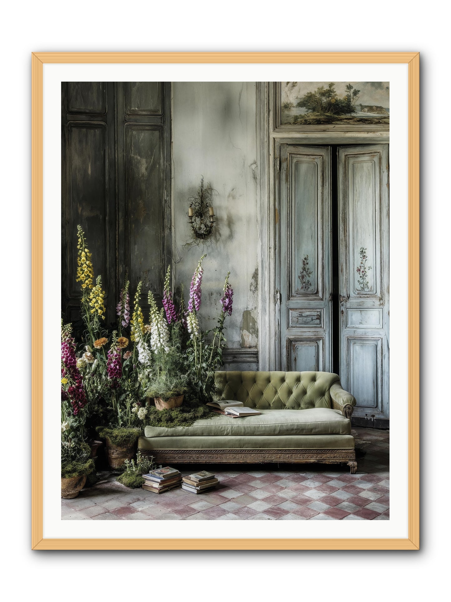 Awakened -- Framed Print - Natural 36x48